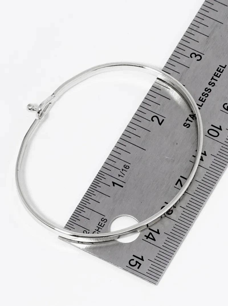 Be Still Engraved Inspirational Bangle Bracelet