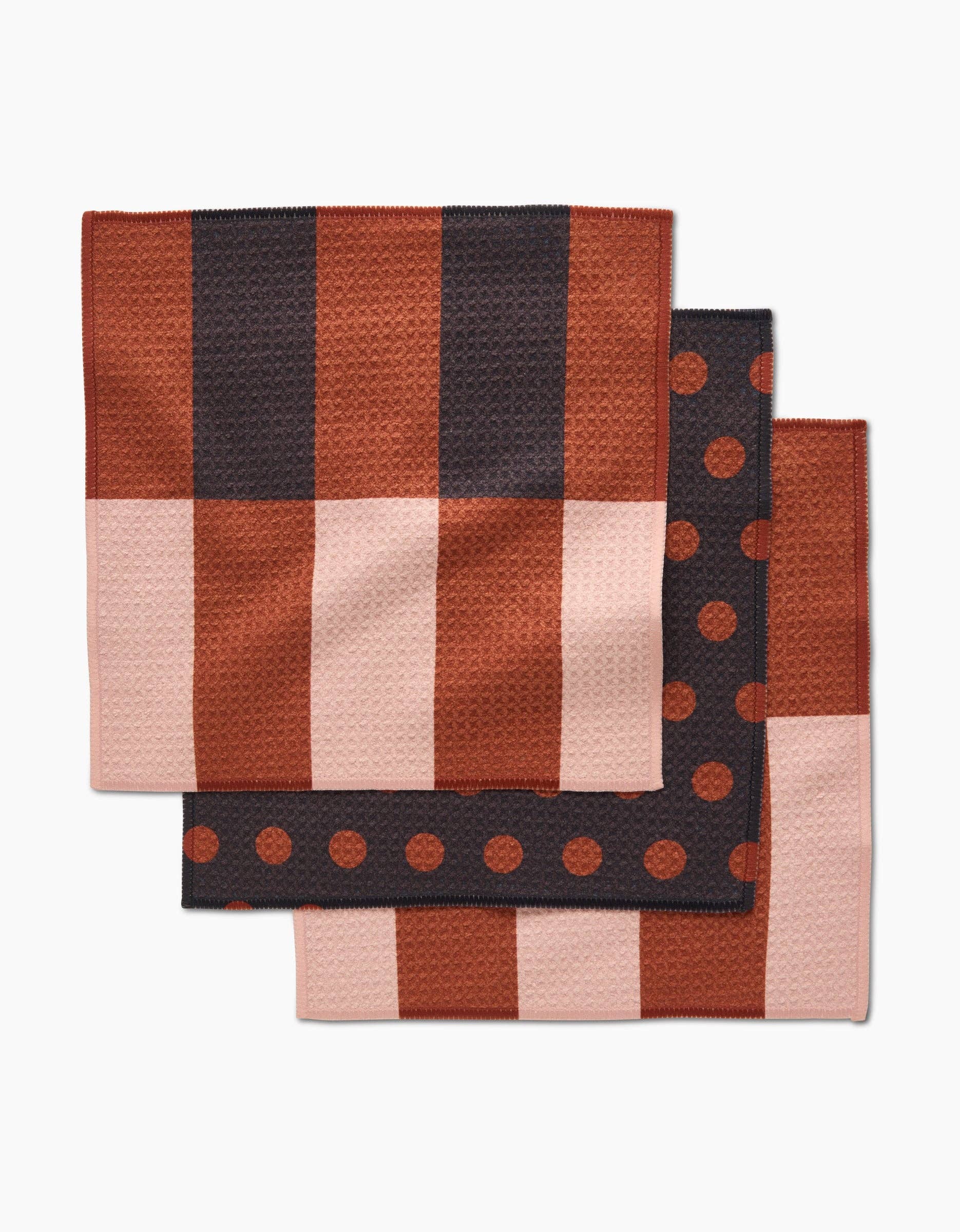 Cocoa Dots Dishcloth Set