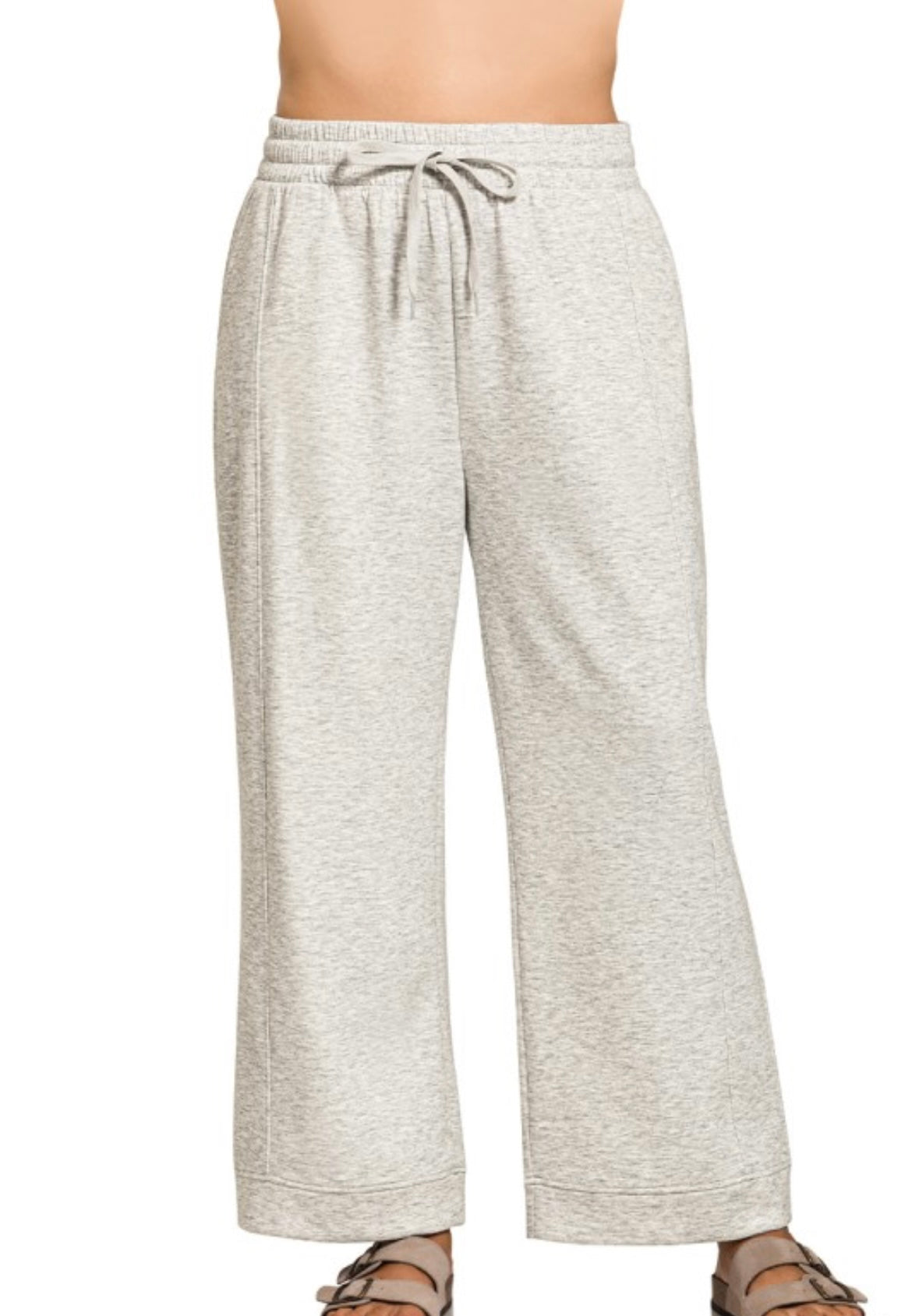 Curvy Scuba Drawstring Pants