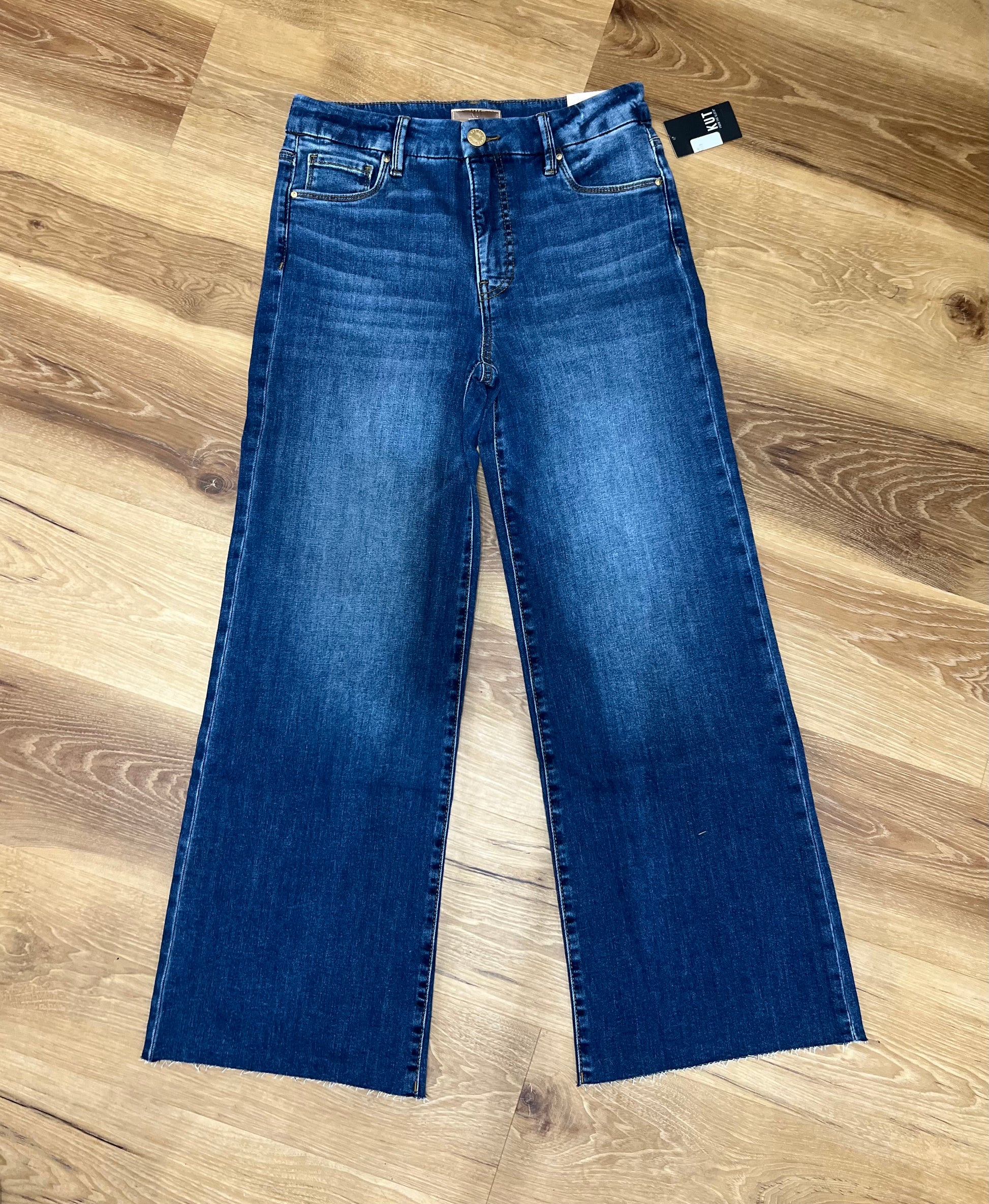 Kut Meg High Rise Fab Ab Wide Leg Jean
