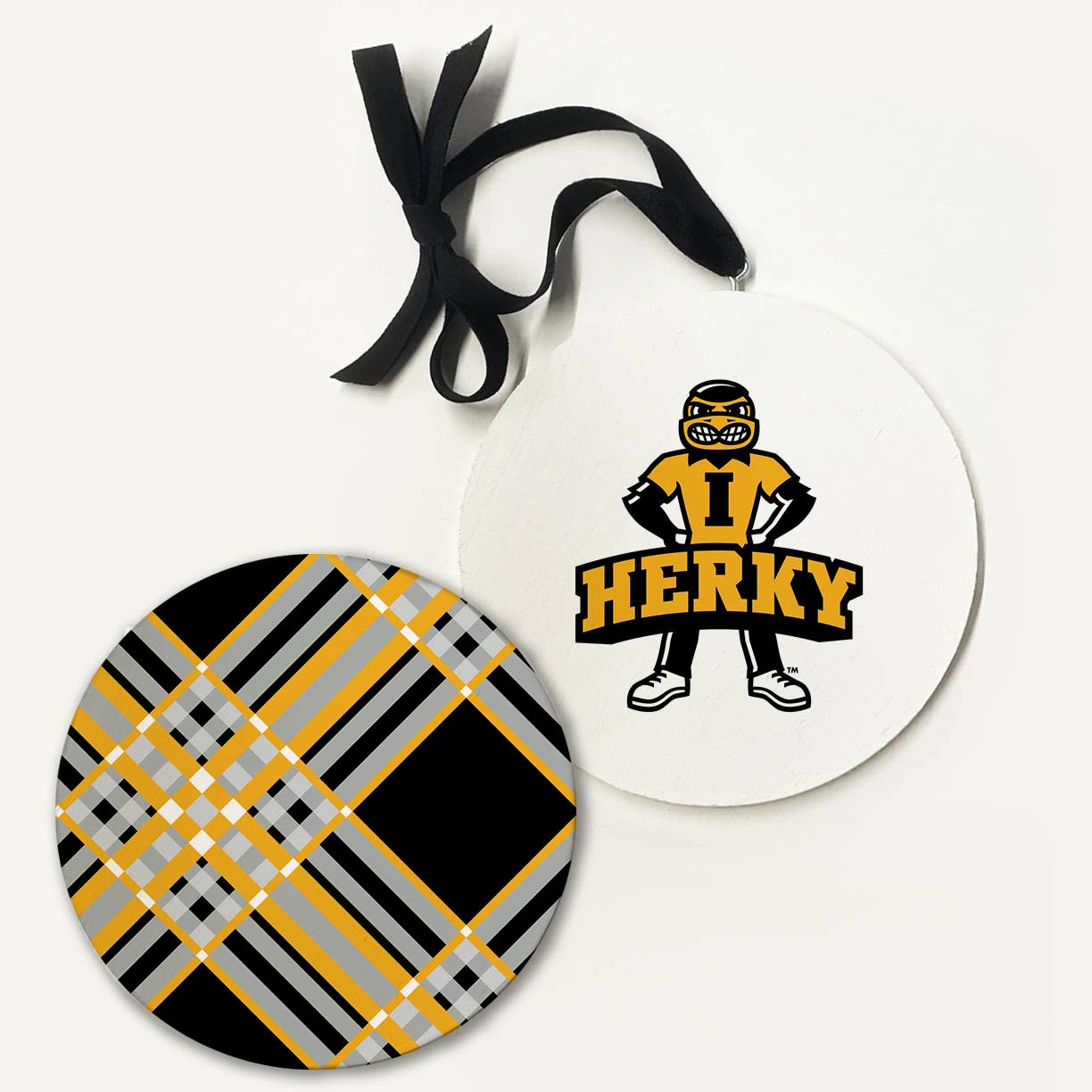 Bold Mascot University Of Iowa Ornament