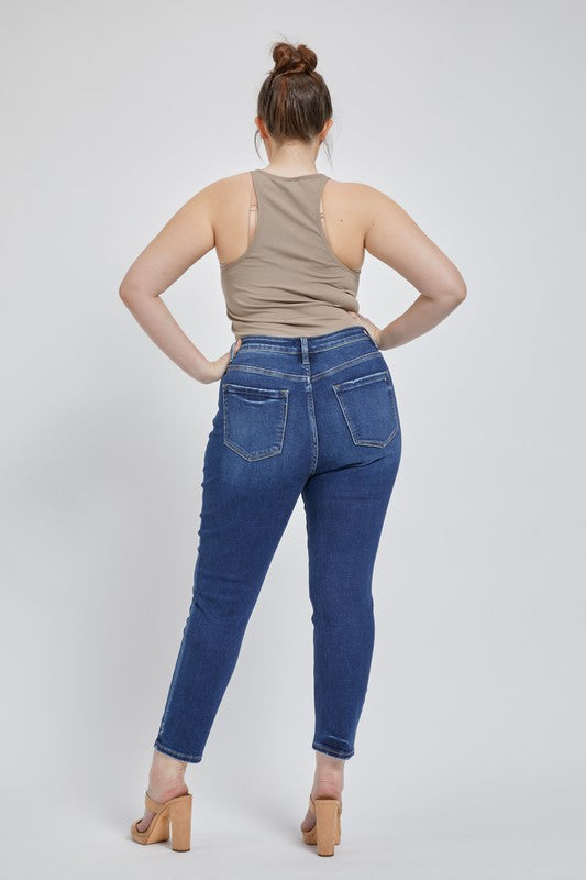 Curvy Mica High Rise Ankle Skinny Jean