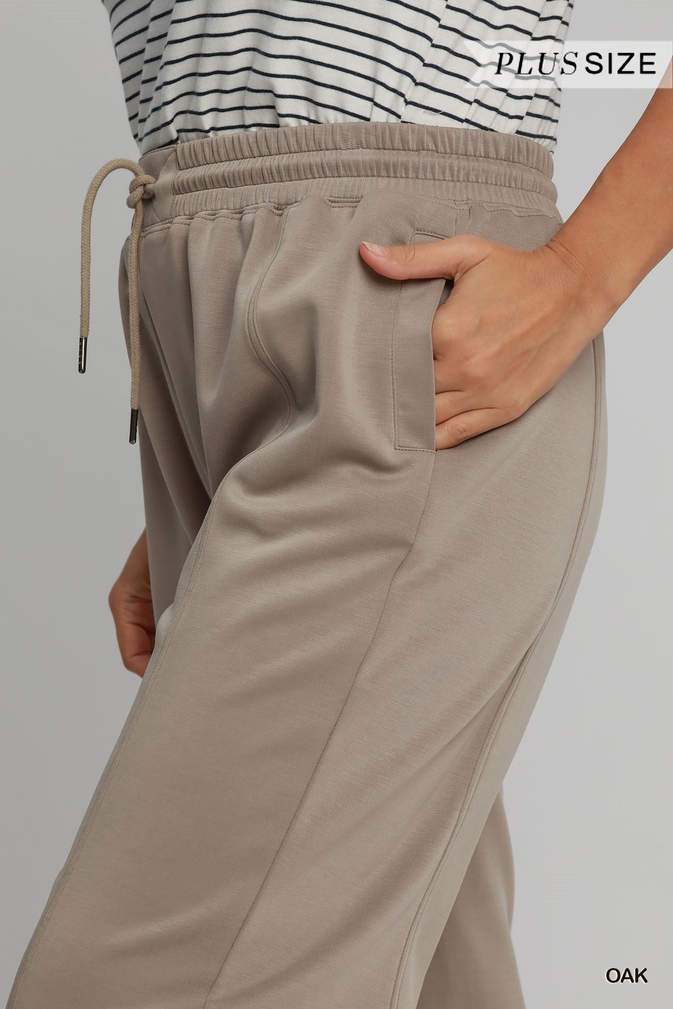 Curvy Scuba Jogger Sweatpant