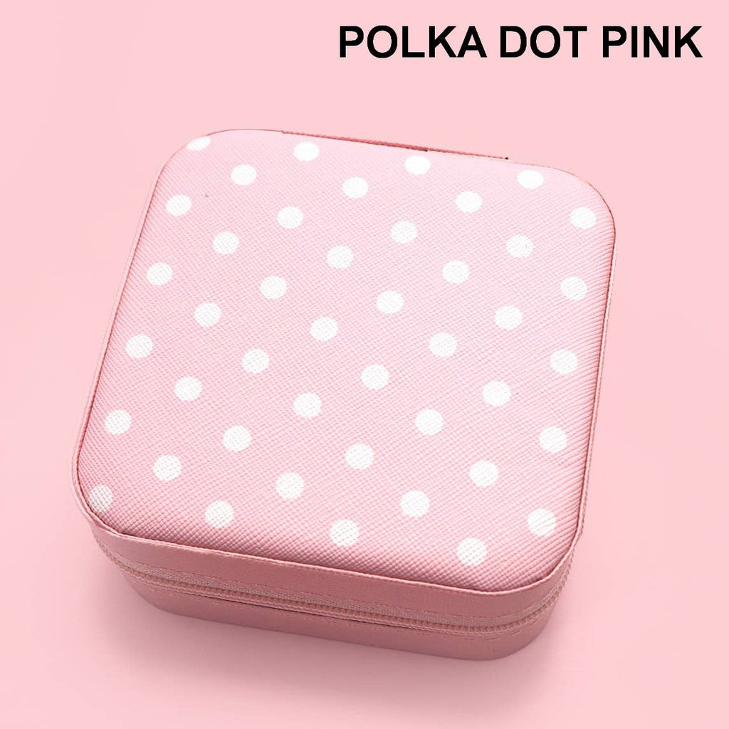 DESIGNED JEWELRY ORGANIZER TRAVEL BOX CASE
