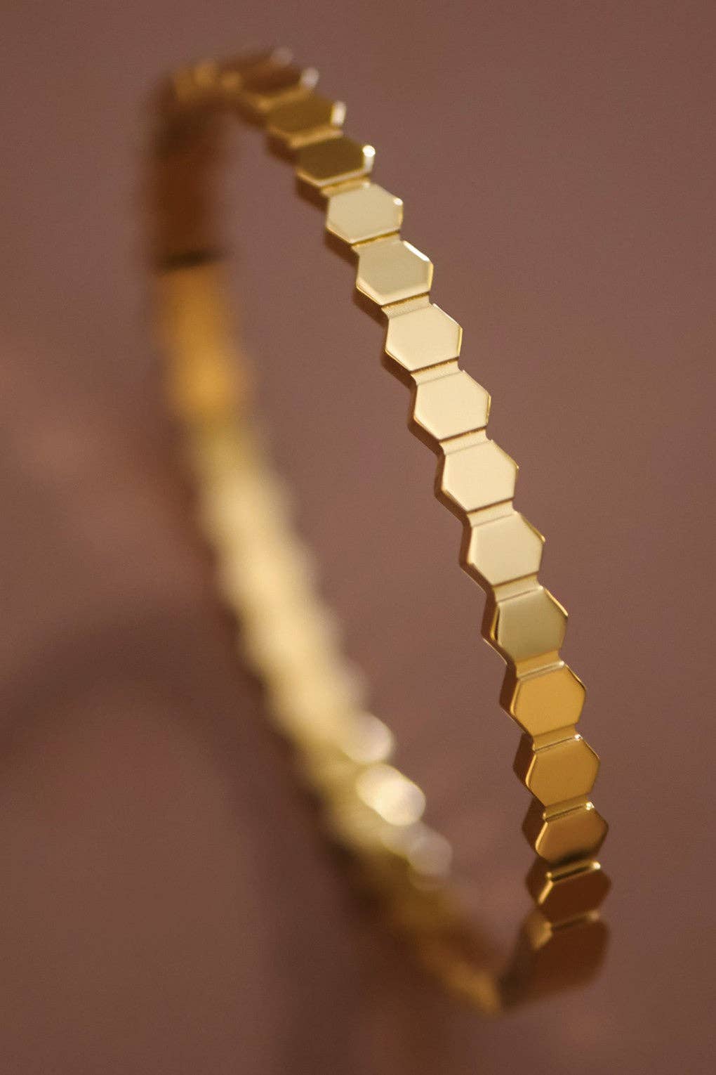 18K Gold Plated Waterproof Stainless Steel Bangle