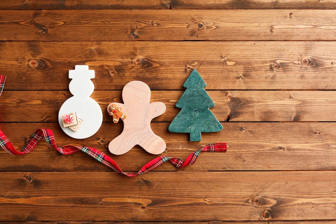 Christmas Mini Marble Cutting Boards