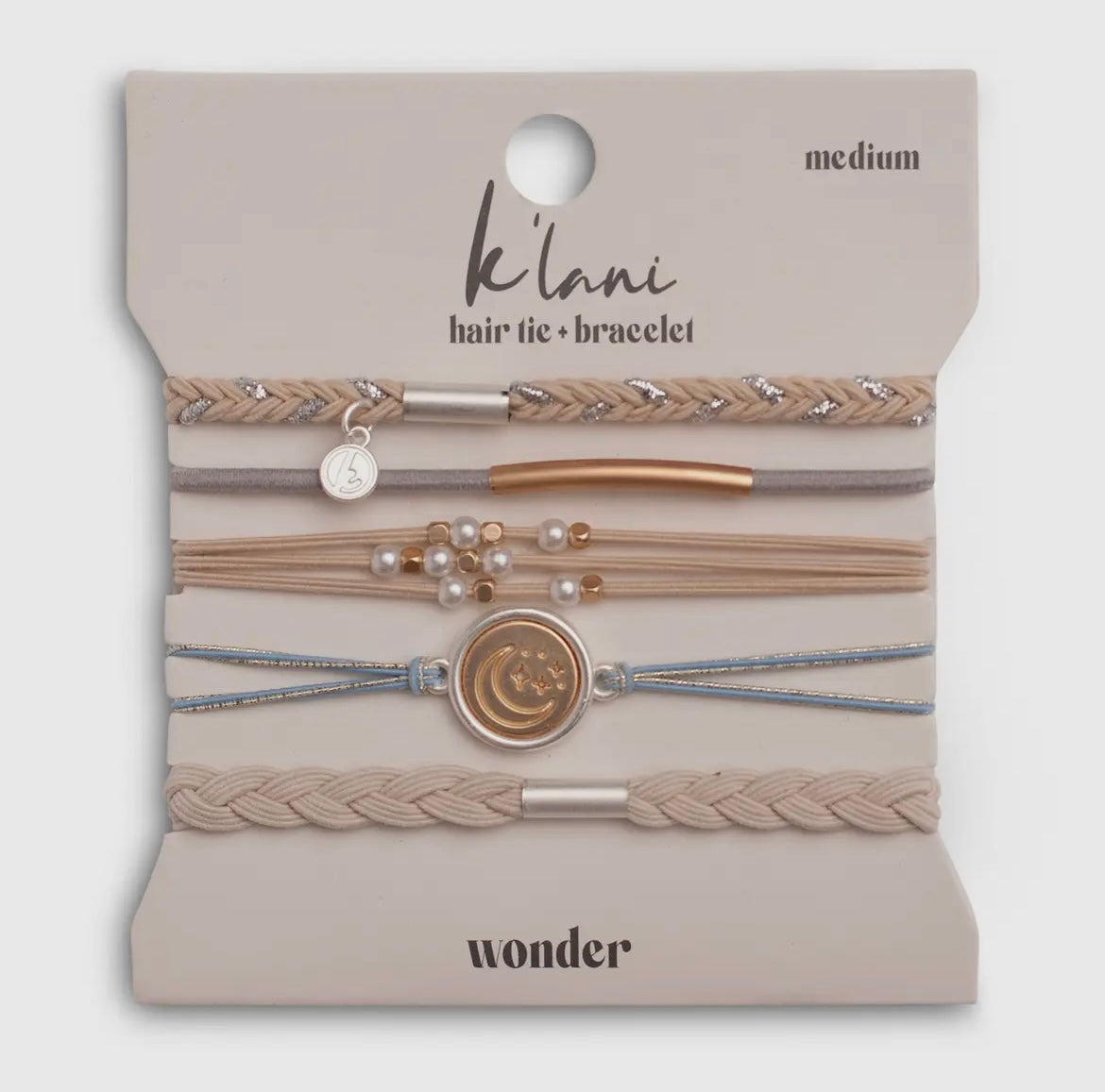 K'lani Stretch Hair Tie Bracelet Sets