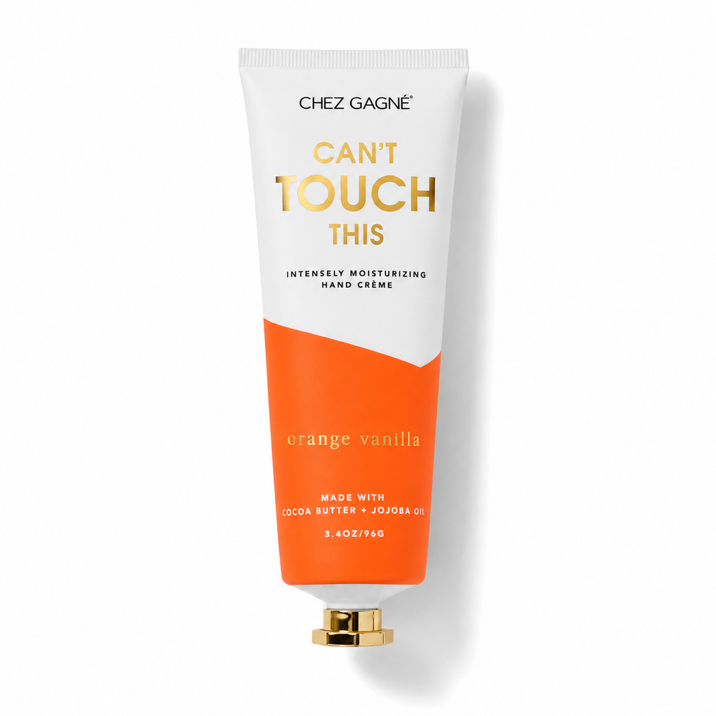 Can't Touch This - Funny Hand Cream Gift, Orange Vanilla