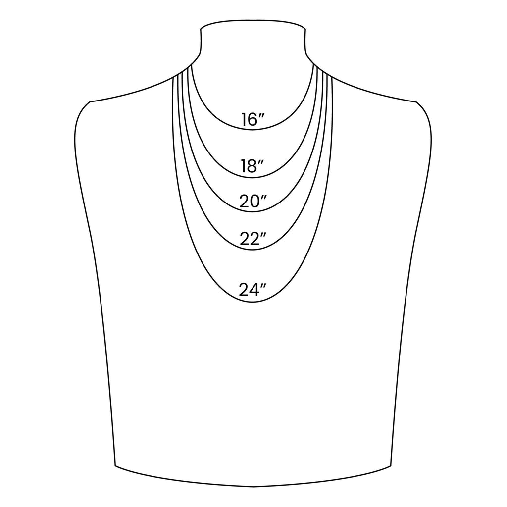 18K Gold Paperclip Chain Necklace: 20+02" / 4mm