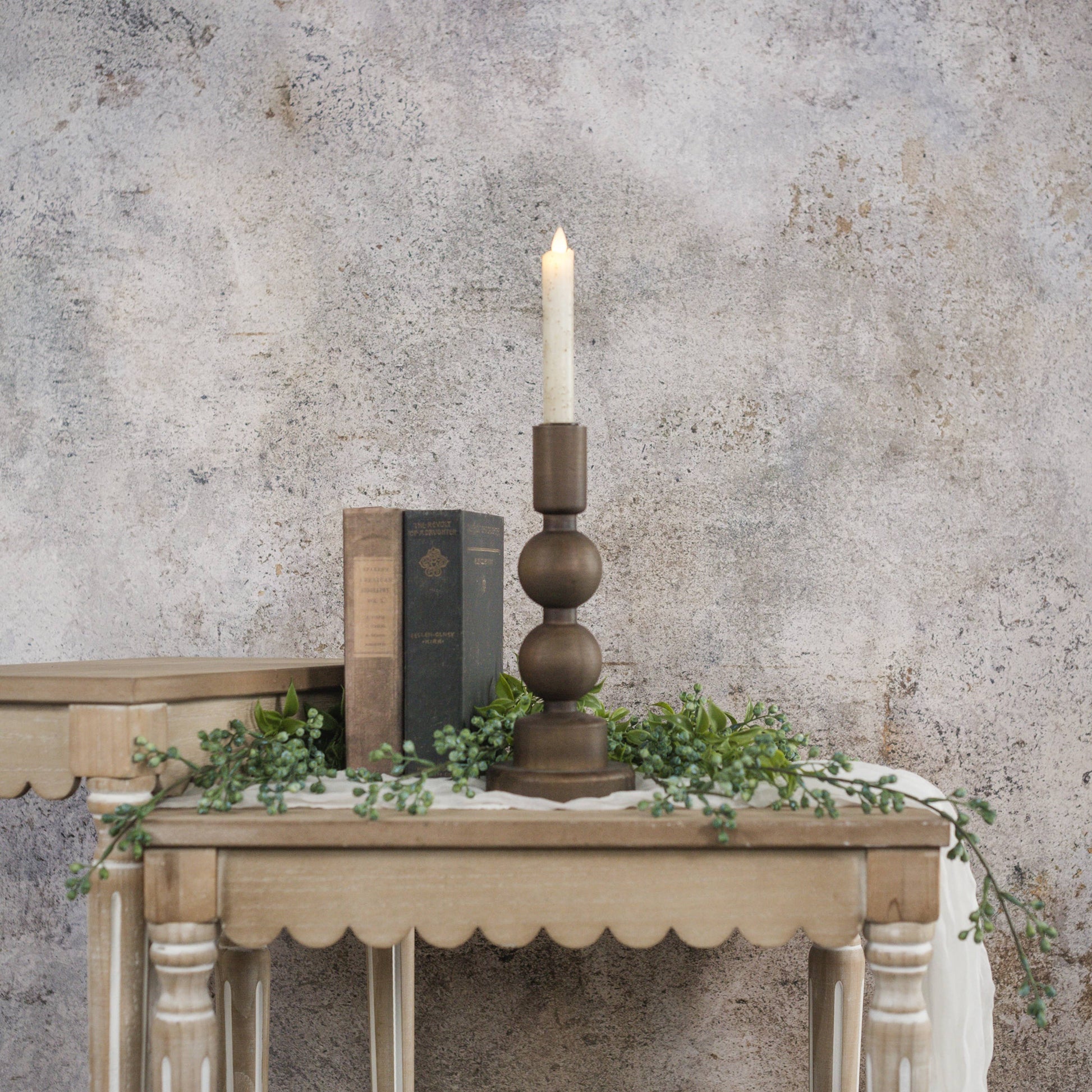 10.75" Bonded Taper Candlestick