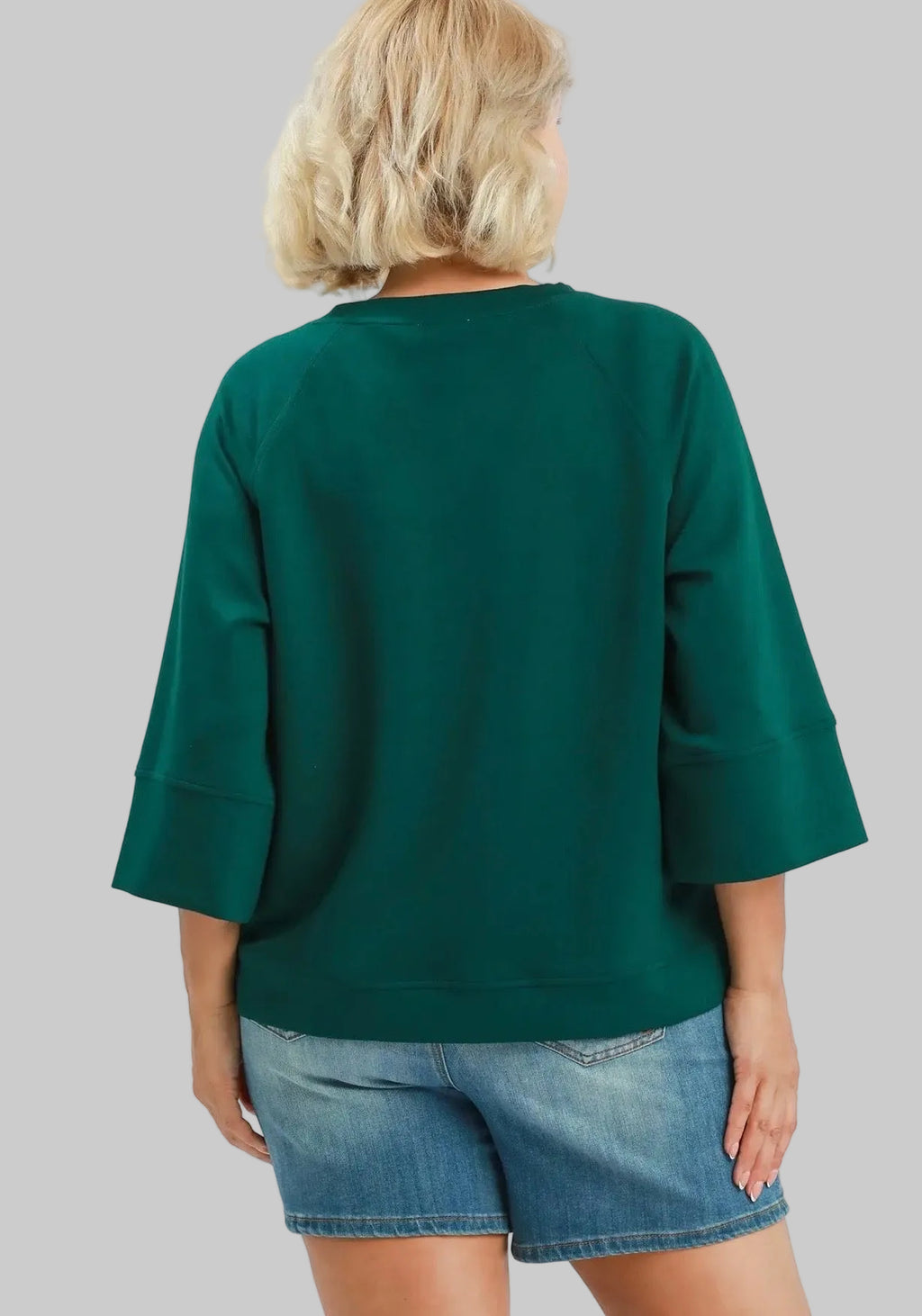 Curvy Luxe Knit Butter Soft Raglan Top