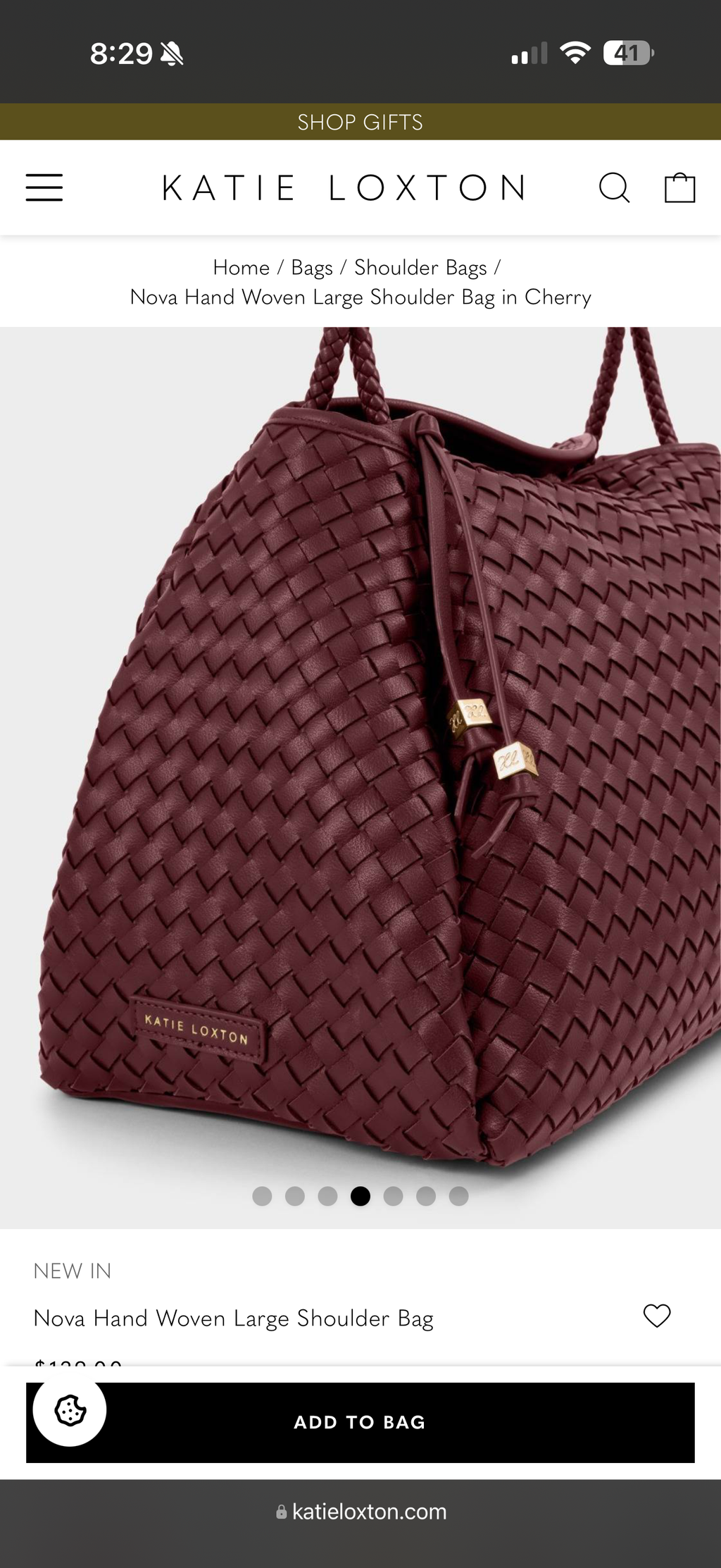 Nova Hand Woven Large Shoulder Bag