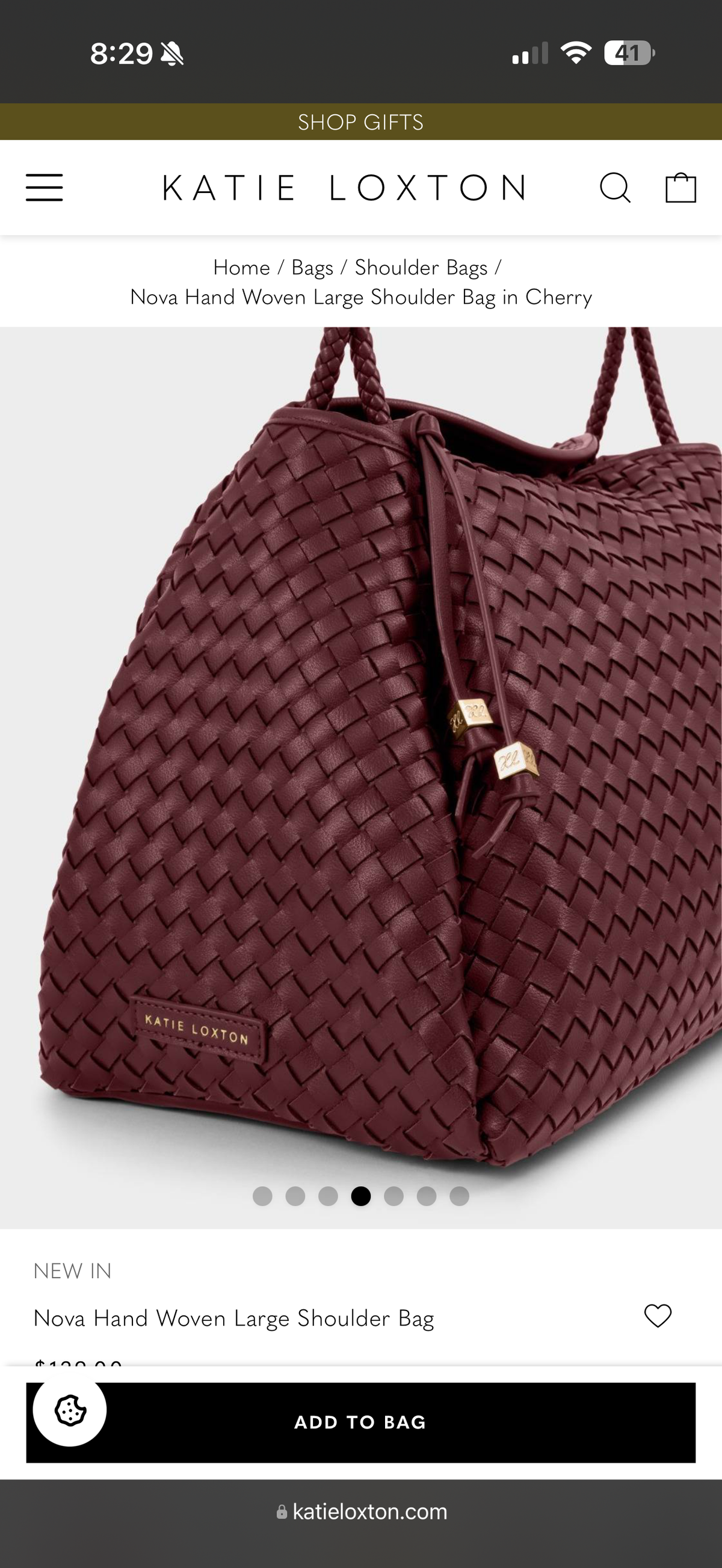 Nova Hand Woven Large Shoulder Bag