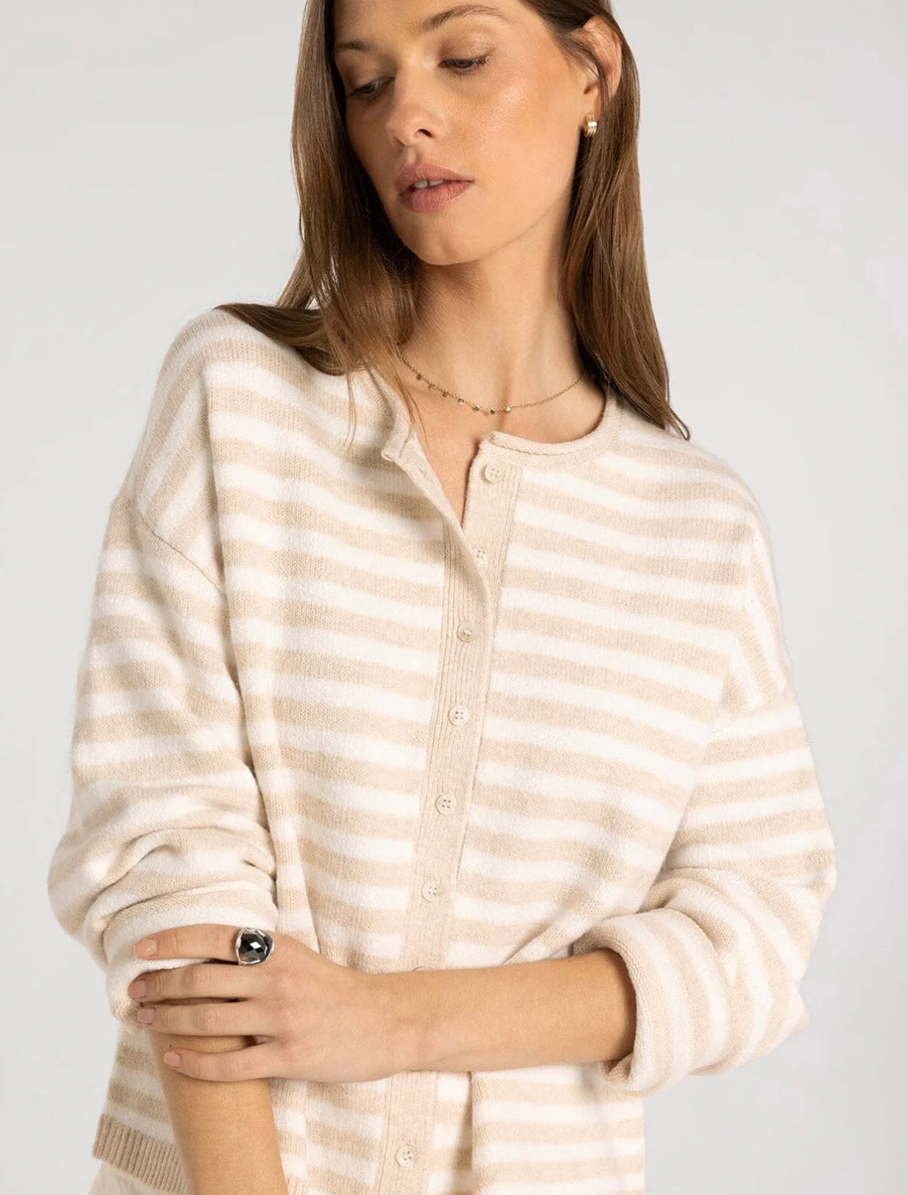 Dover Stripe Cardigan