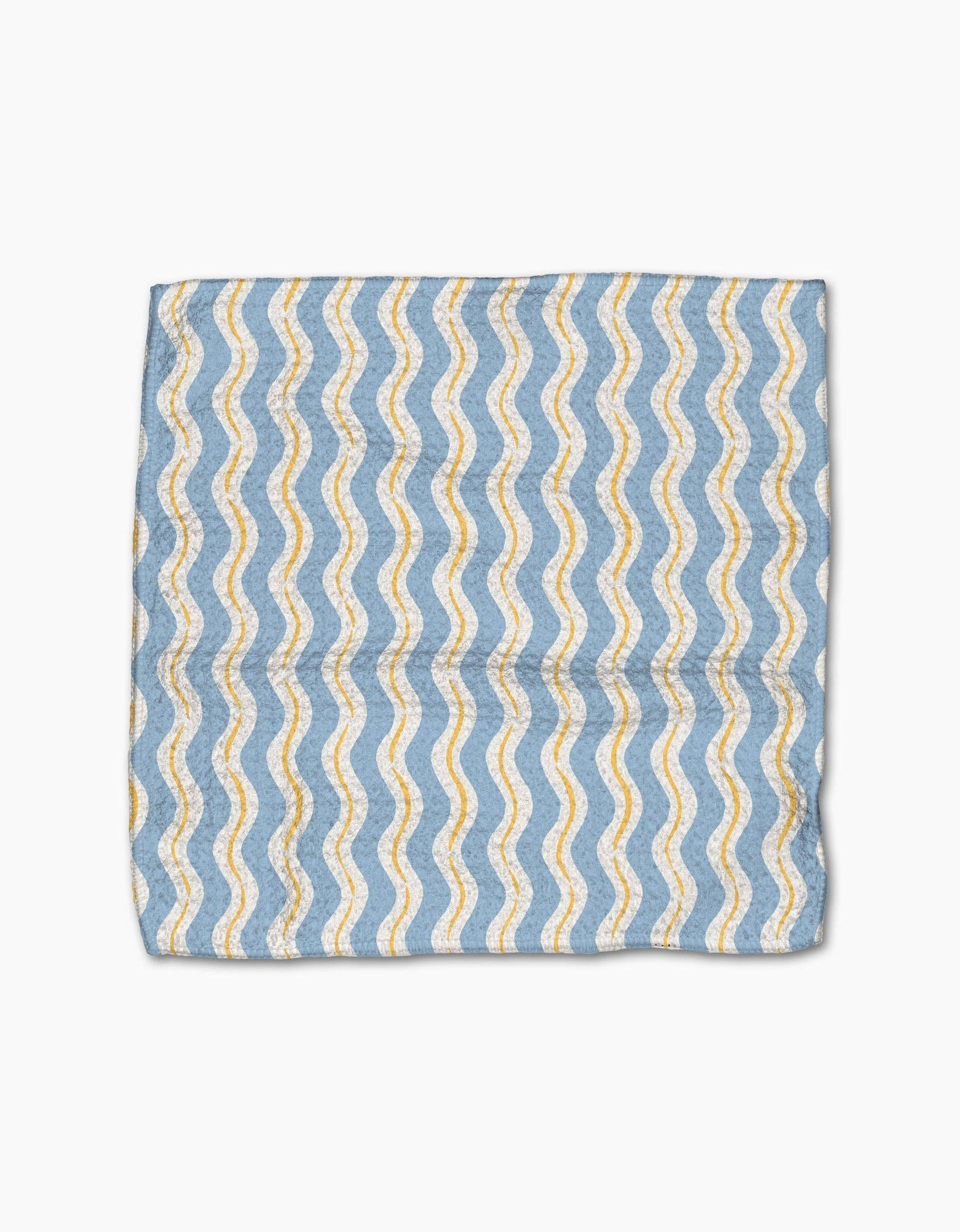 Lemon Waves Dishcloth Set