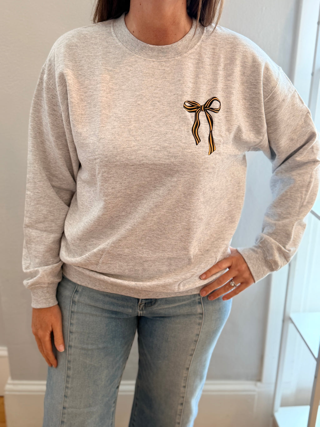 Iowa Bow Sweatshirt
