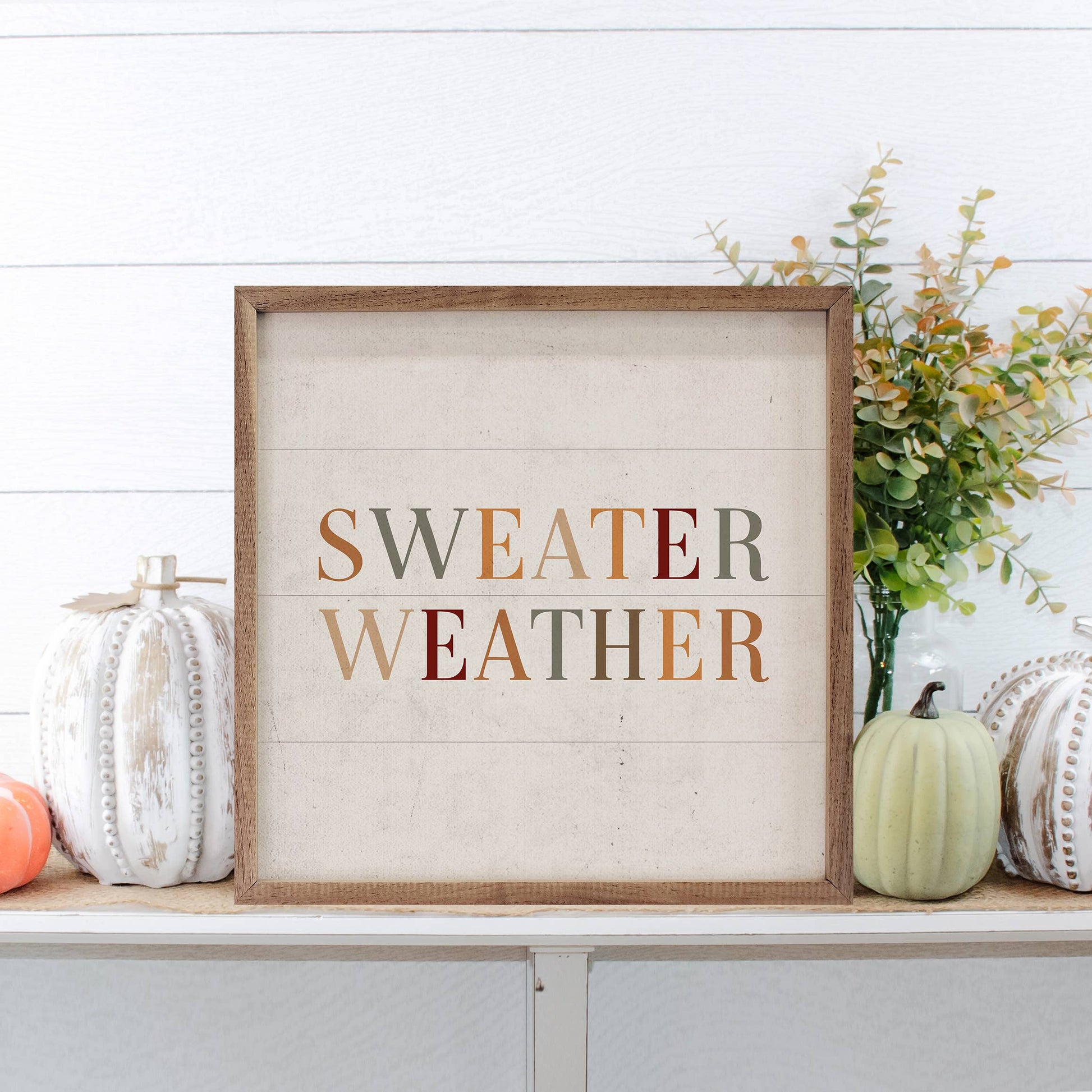 Colorful Sweater Weather 8x8