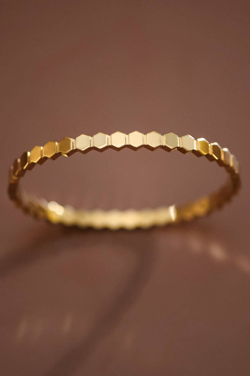 18K Gold Plated Waterproof Stainless Steel Bangle