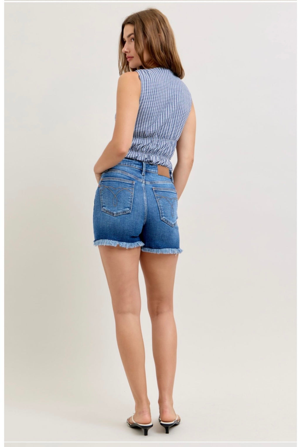 Judy Blue High-Rise Denim Slim Short