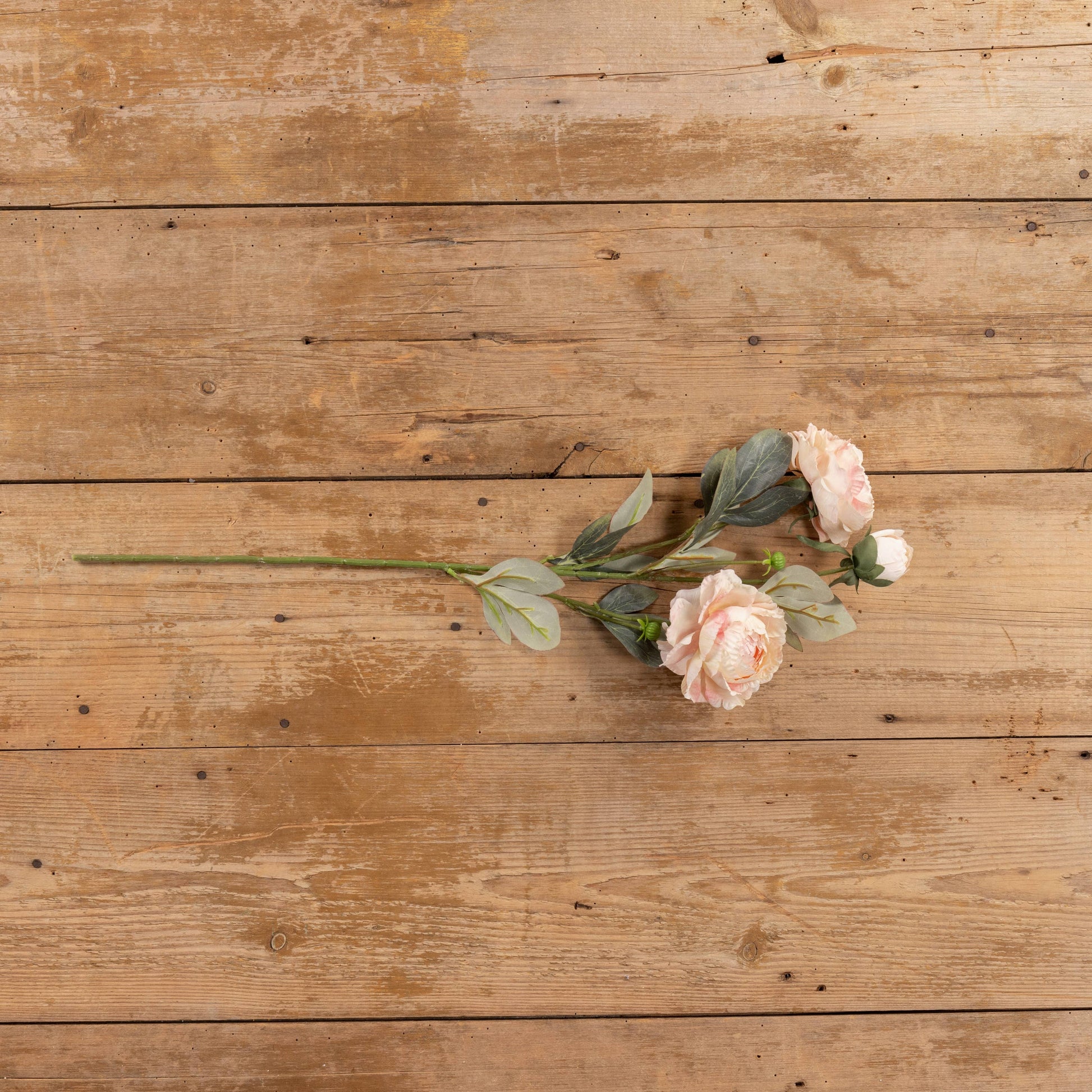 27.5" Pink Peony Spray