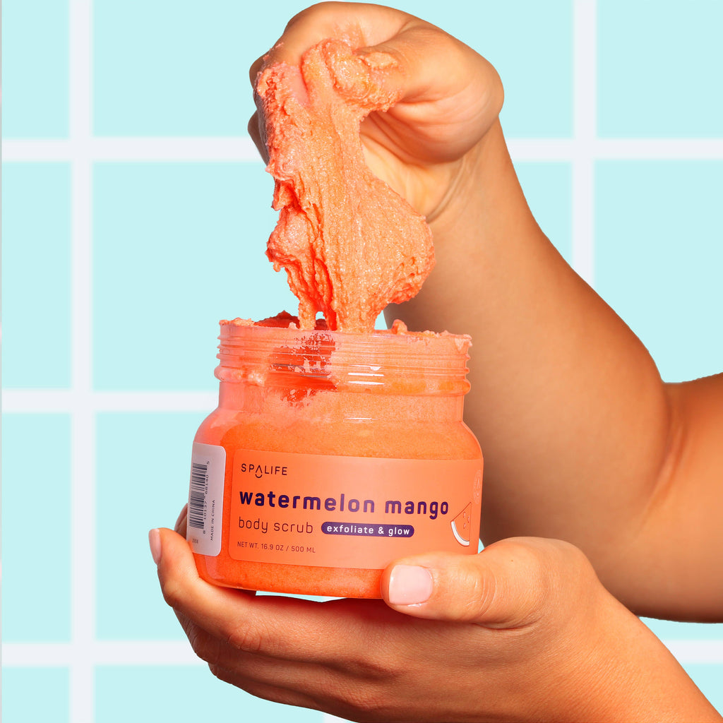 Watermelon Mango Exfoliating Body Scrub | Self-Care