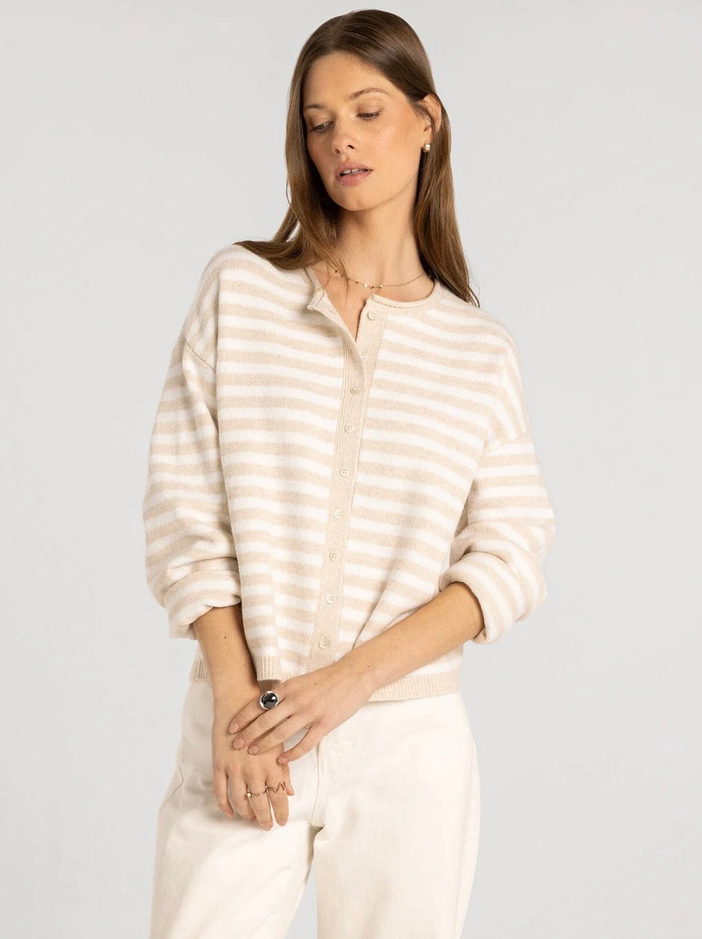 Dover Stripe Cardigan