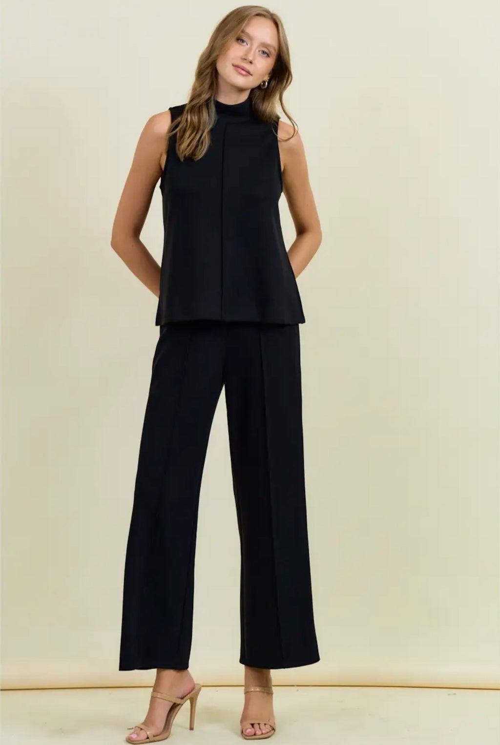 Butter Soft Brushed Modal Pintuck Pant