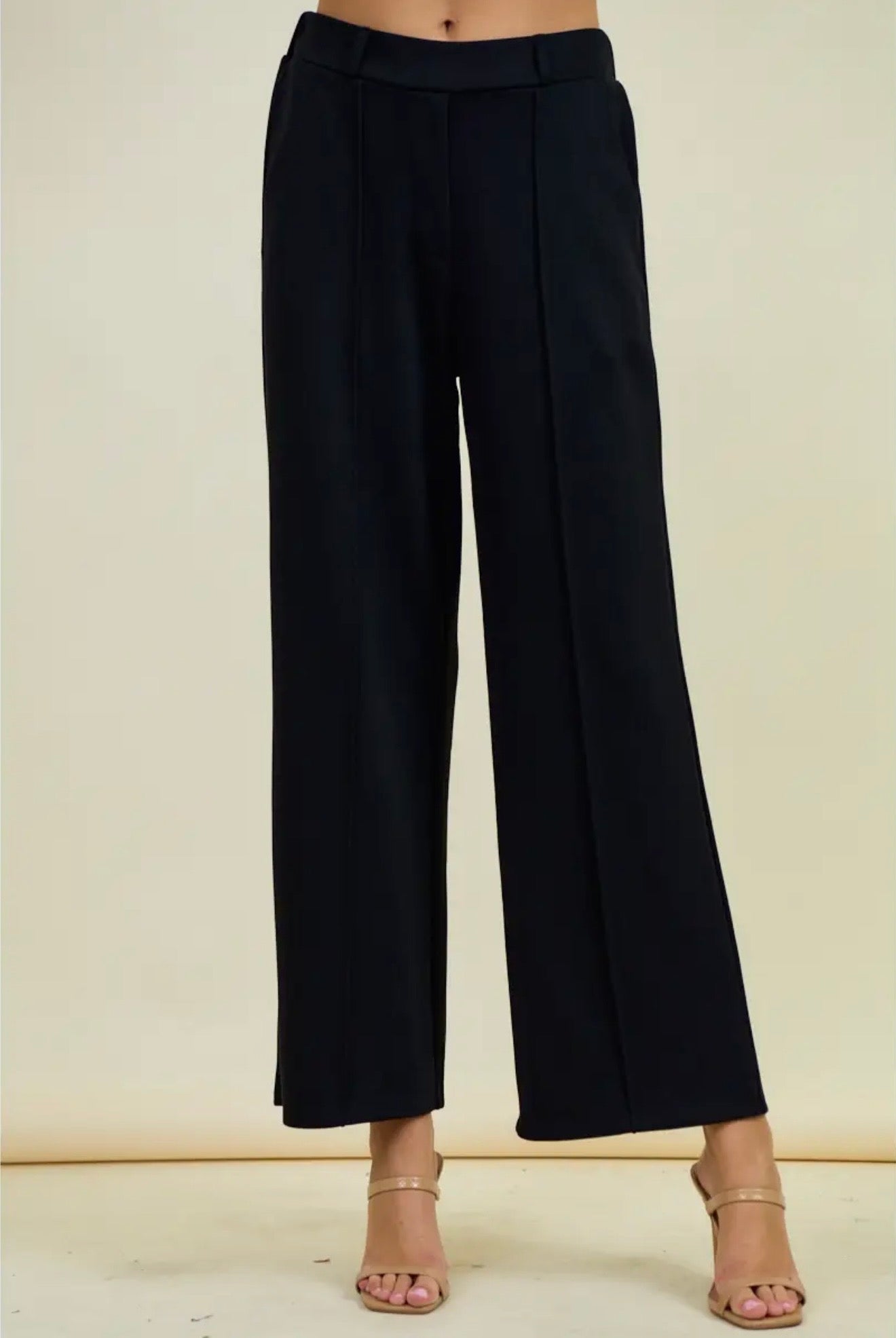 Butter Soft Brushed Modal Pintuck Pant