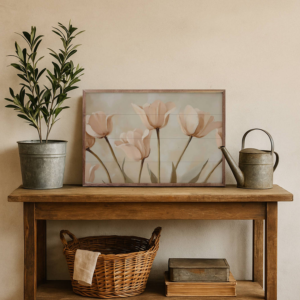 Pale Pink Poppies By Franklyn Gregory 16x10