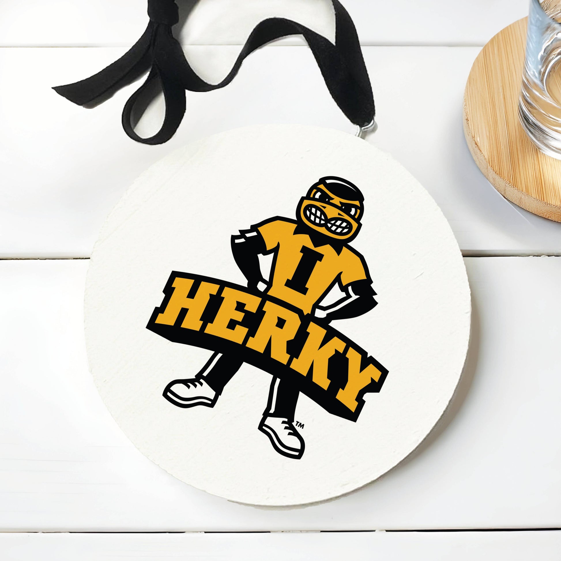 Bold Mascot University Of Iowa Ornament