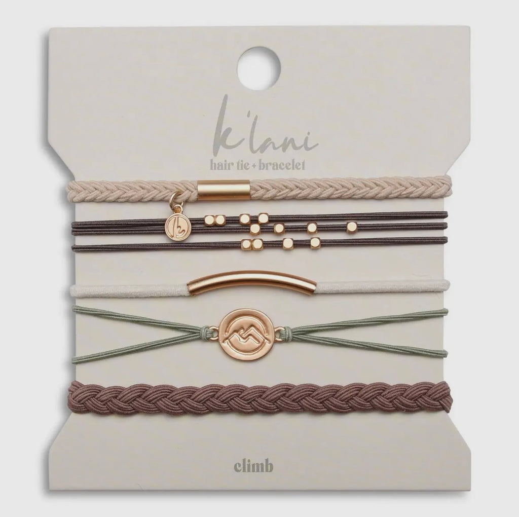 K'lani Stretch Hair Tie Bracelet Sets