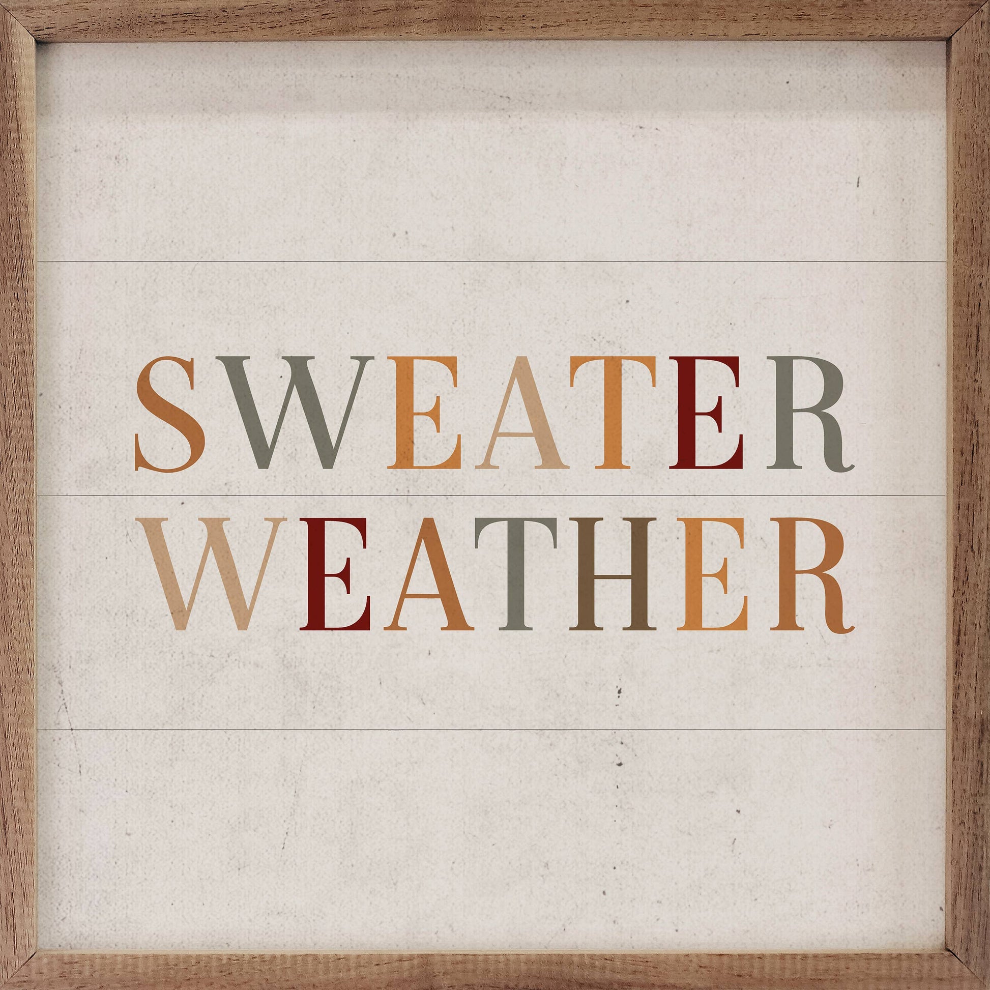 Colorful Sweater Weather 8x8