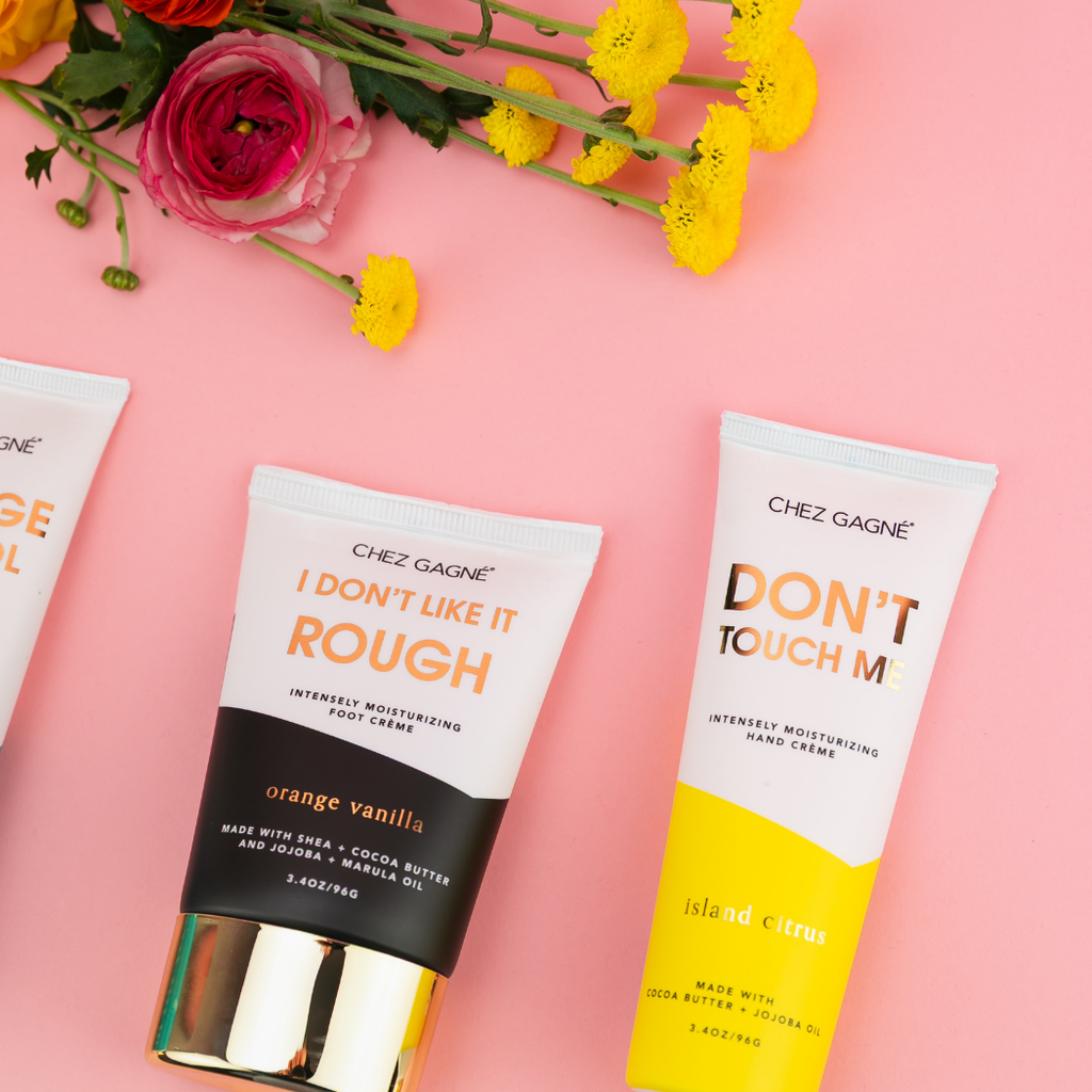 I Don't Like It Rough- Funny Foot Cream Gift, Orange Vanilla