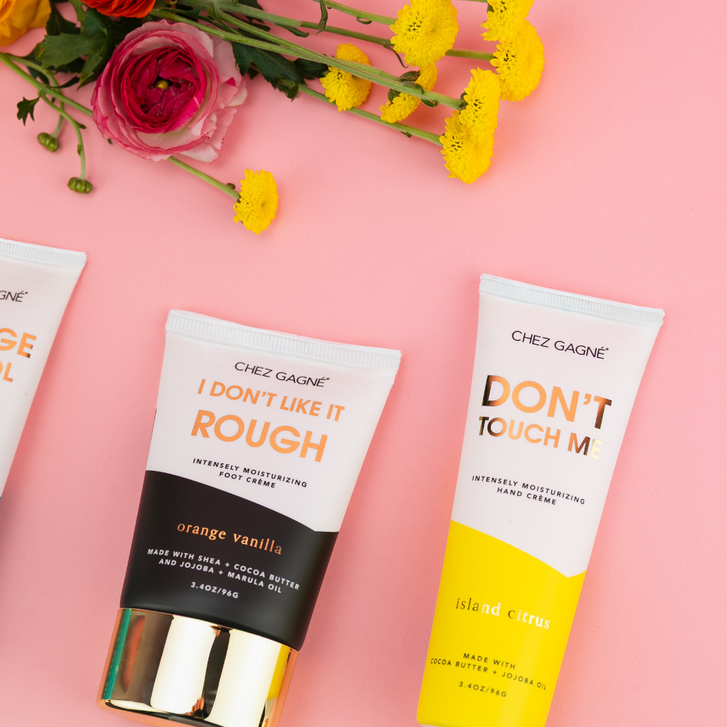 I Don't Like It Rough- Funny Foot Cream Gift, Orange Vanilla