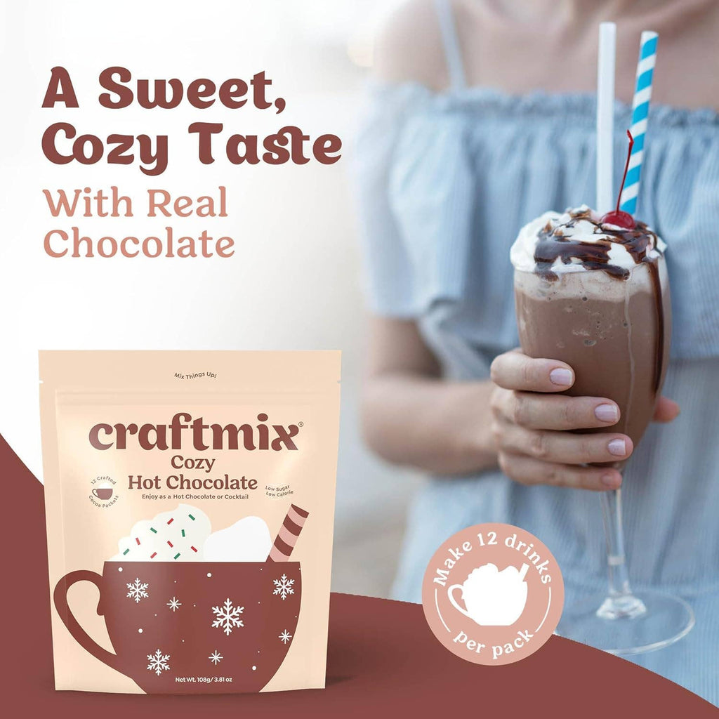 Cozy Hot Chocolate & Cocktail Mixer - Single Packets