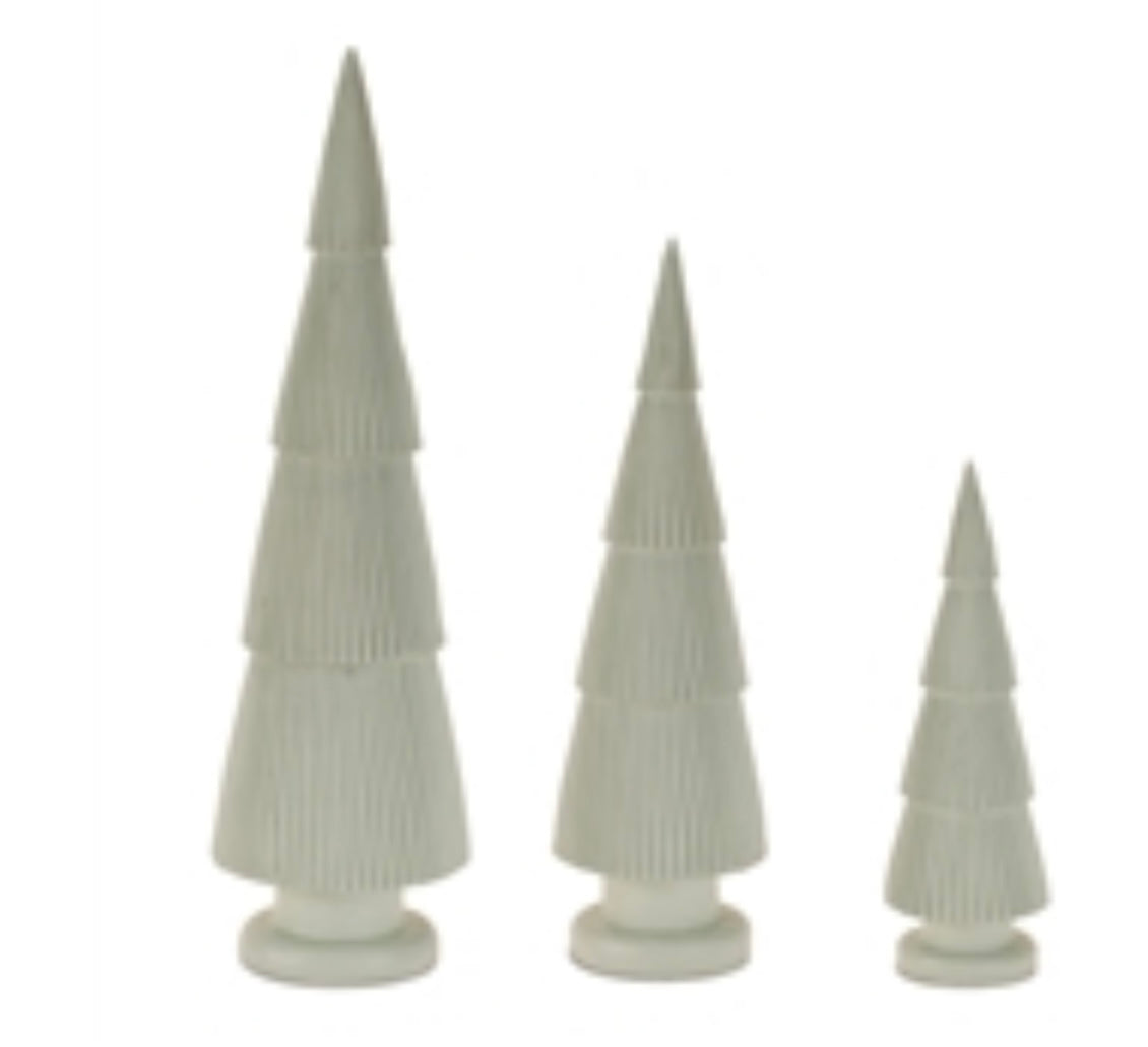 White Resin Tree LG