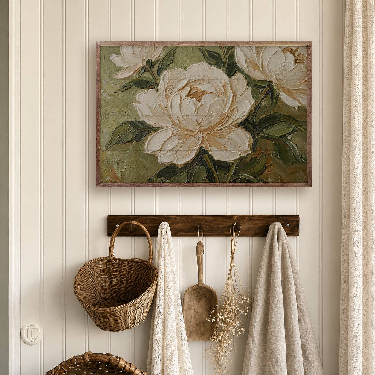 Cream Rose Canopy 16x10