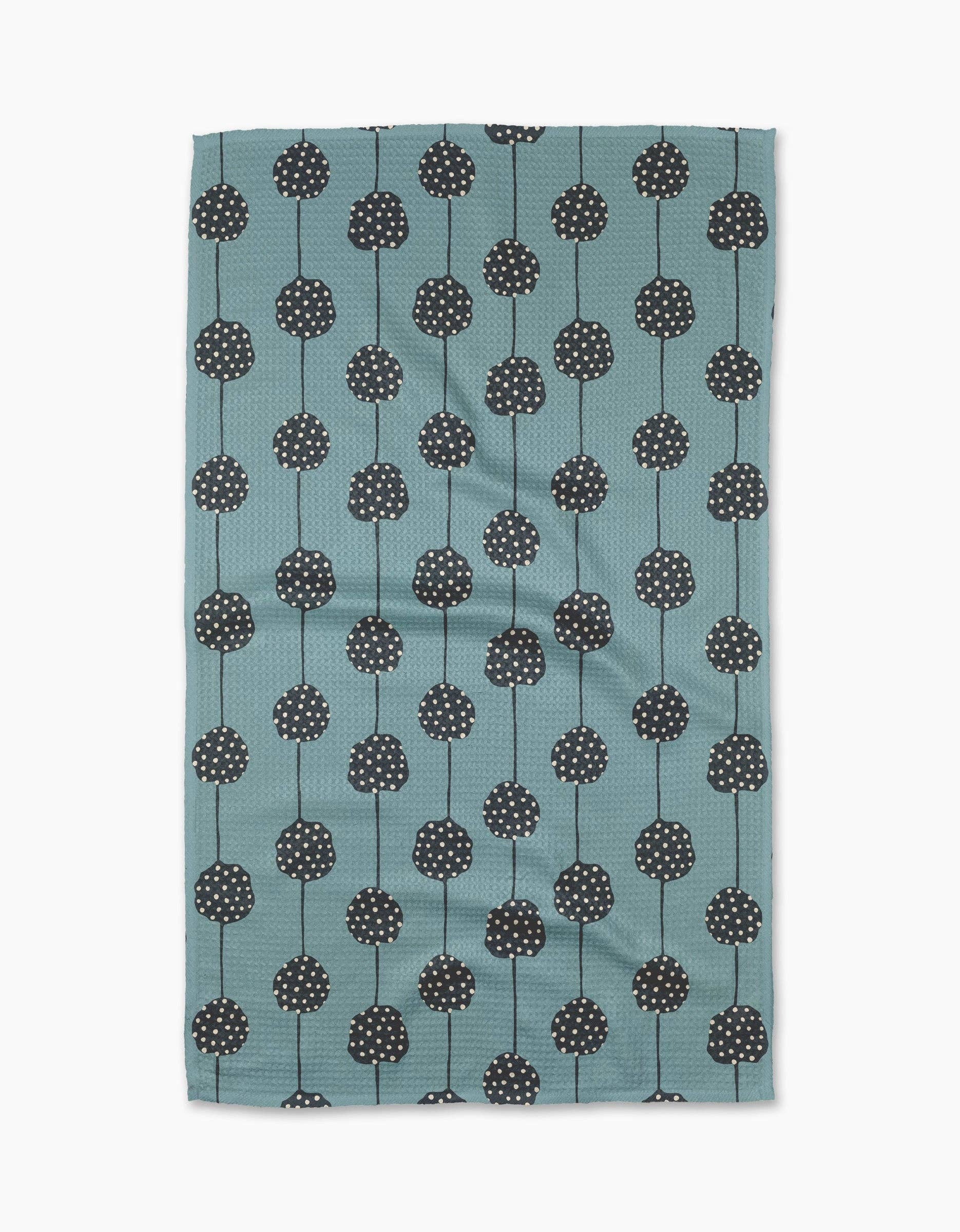 Polka Dot Garland Tea Towel