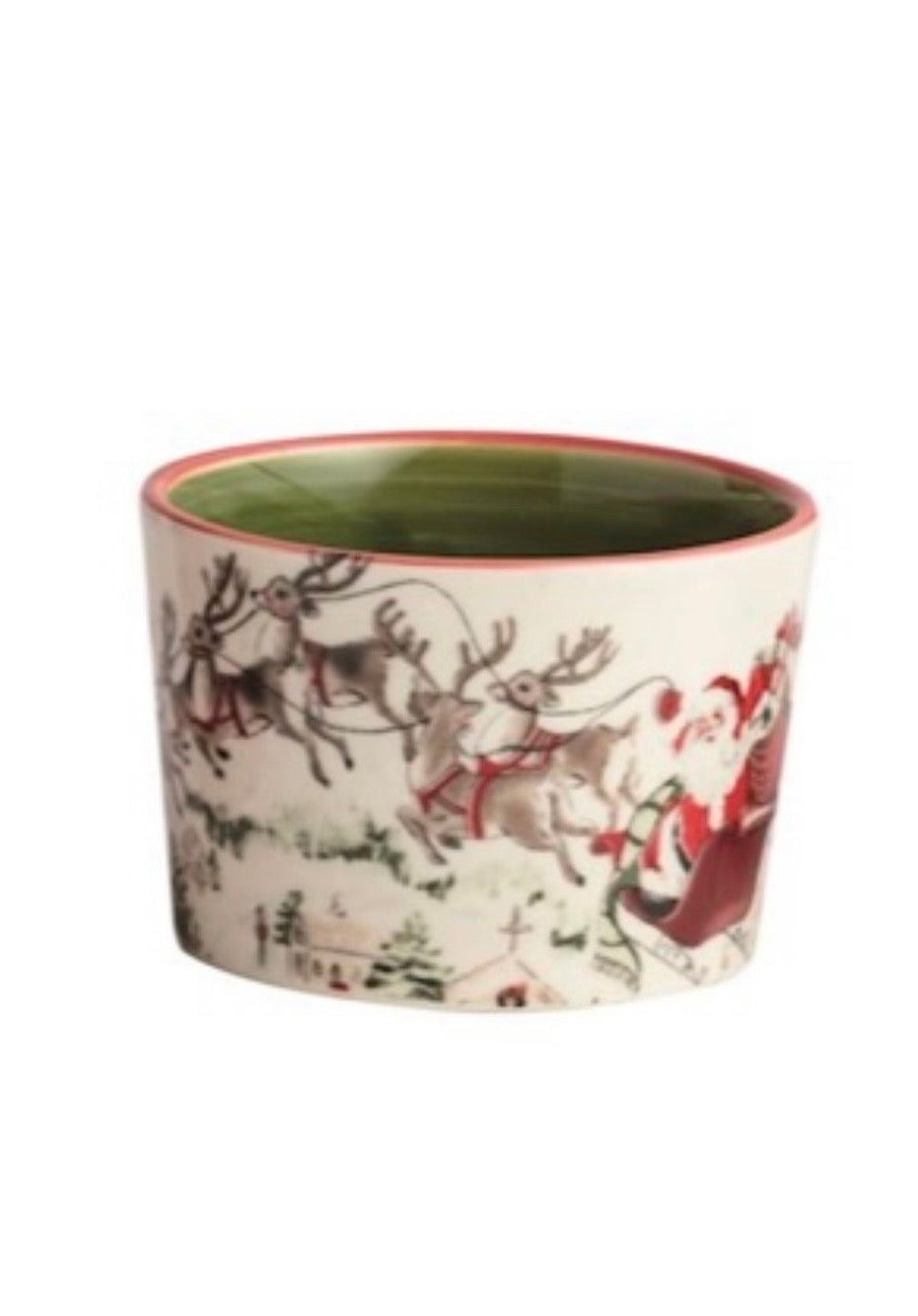 Tartan Plaid Christmas Tidbit Bowls