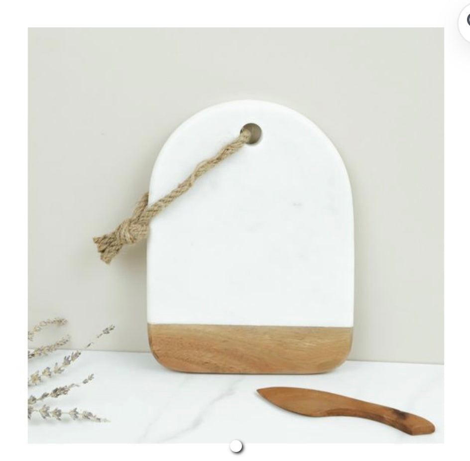 ARCH MARBLE/WOOD BOARD
