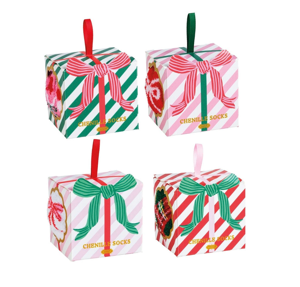 Cozy Holiday Socks in Gift Box