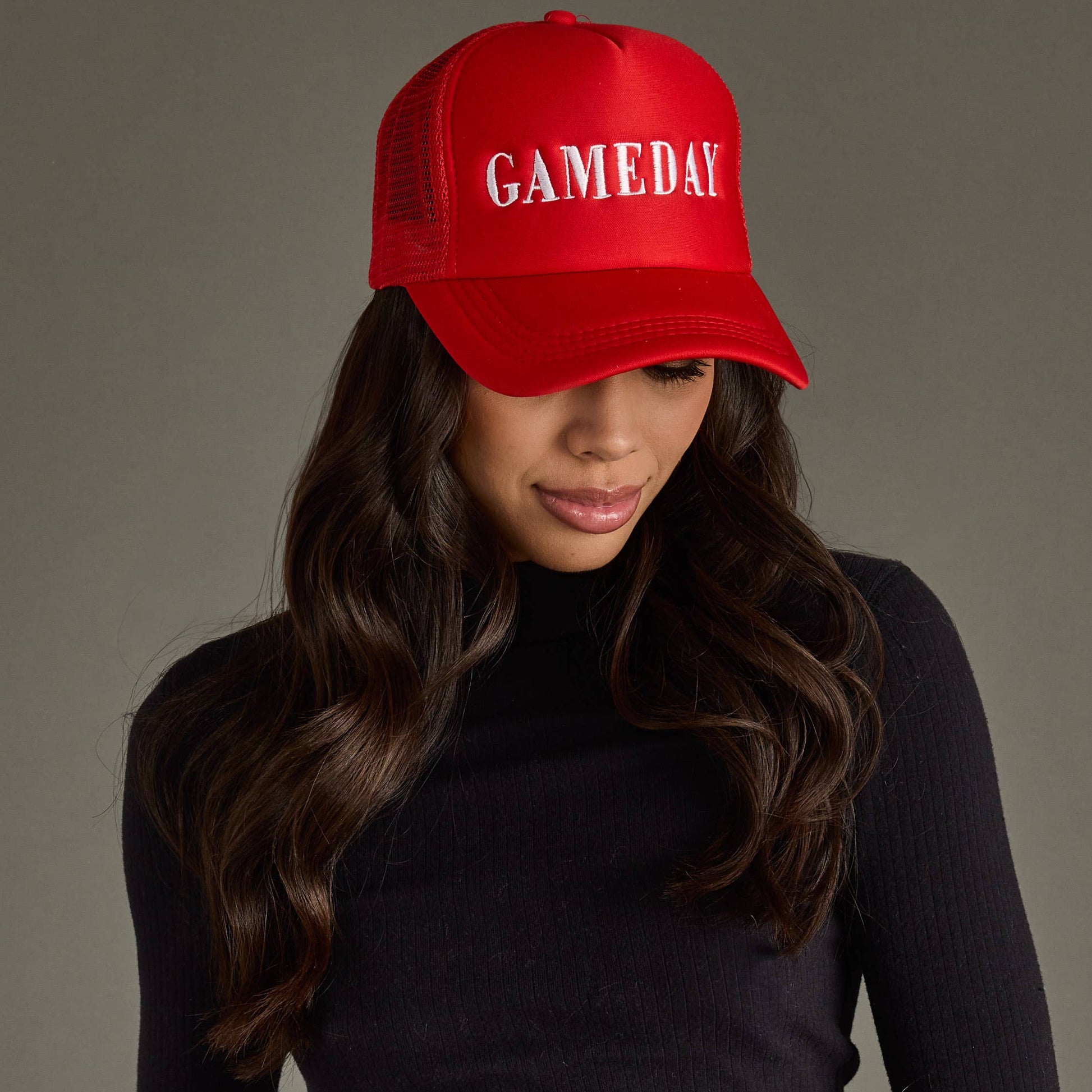 Red Game Day Trucker Hat