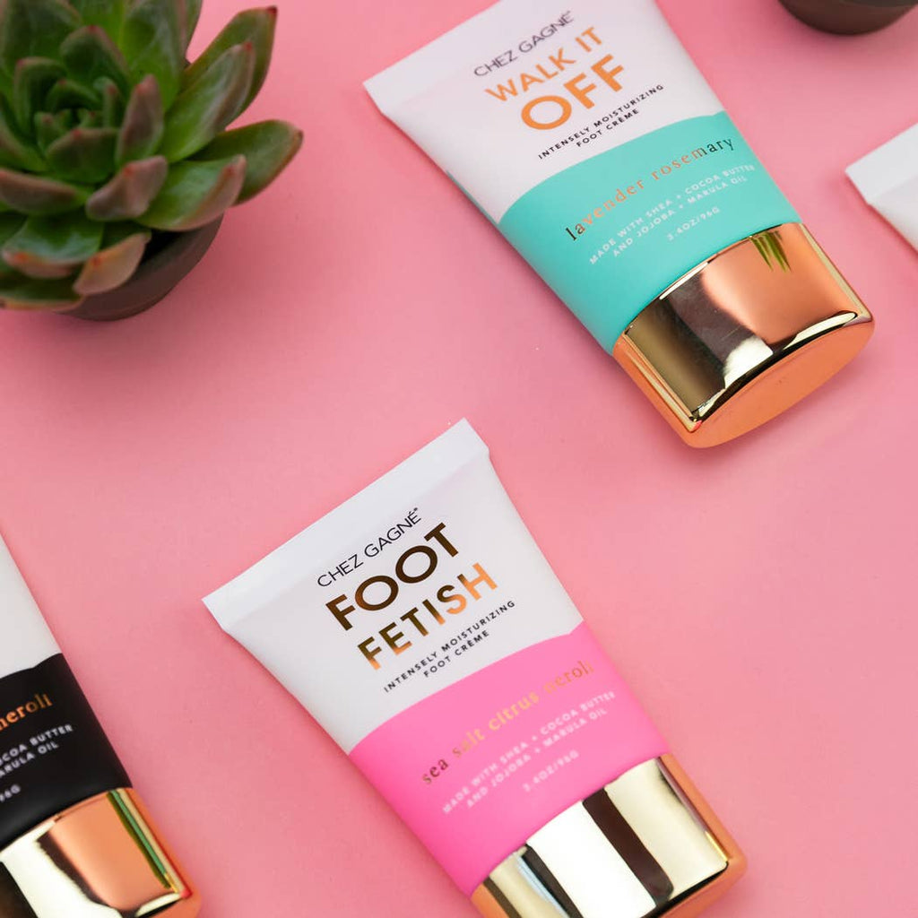 Foot Fetish - Foot Cream, Funny Gift, Sea Salt Citrus Neroli