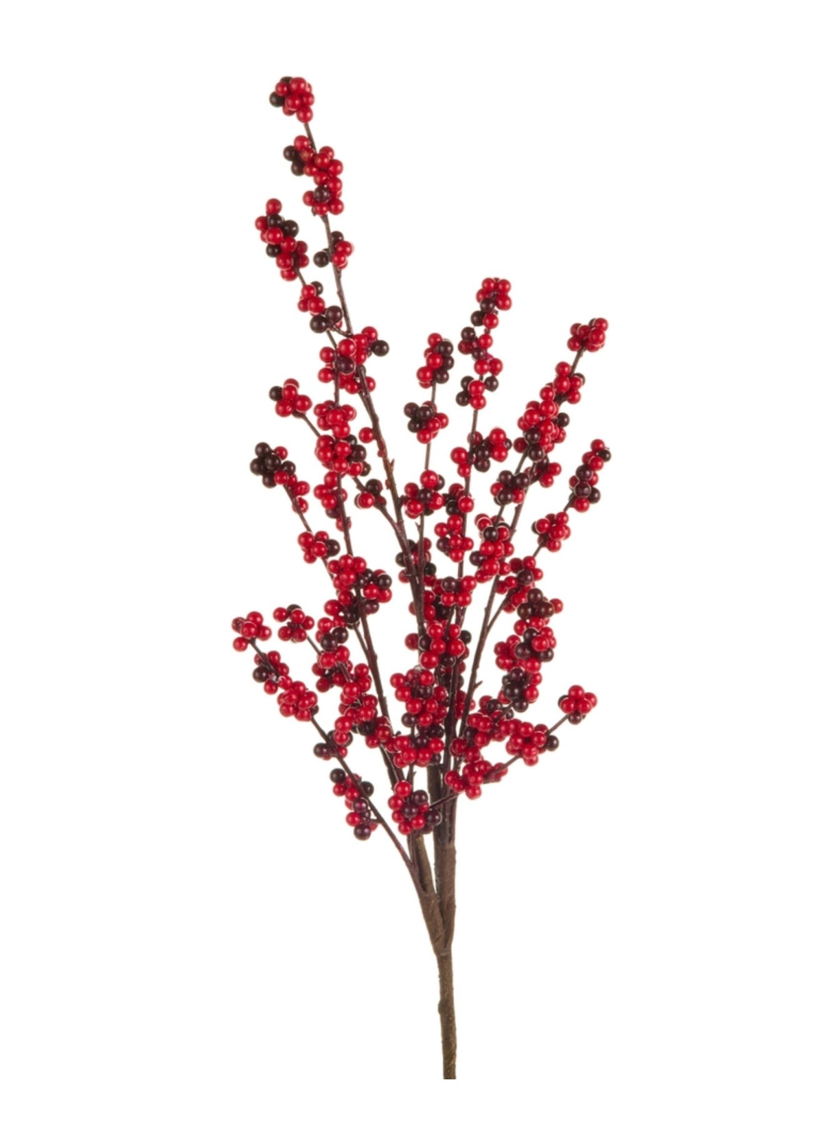 33.5" Red Berry Spray