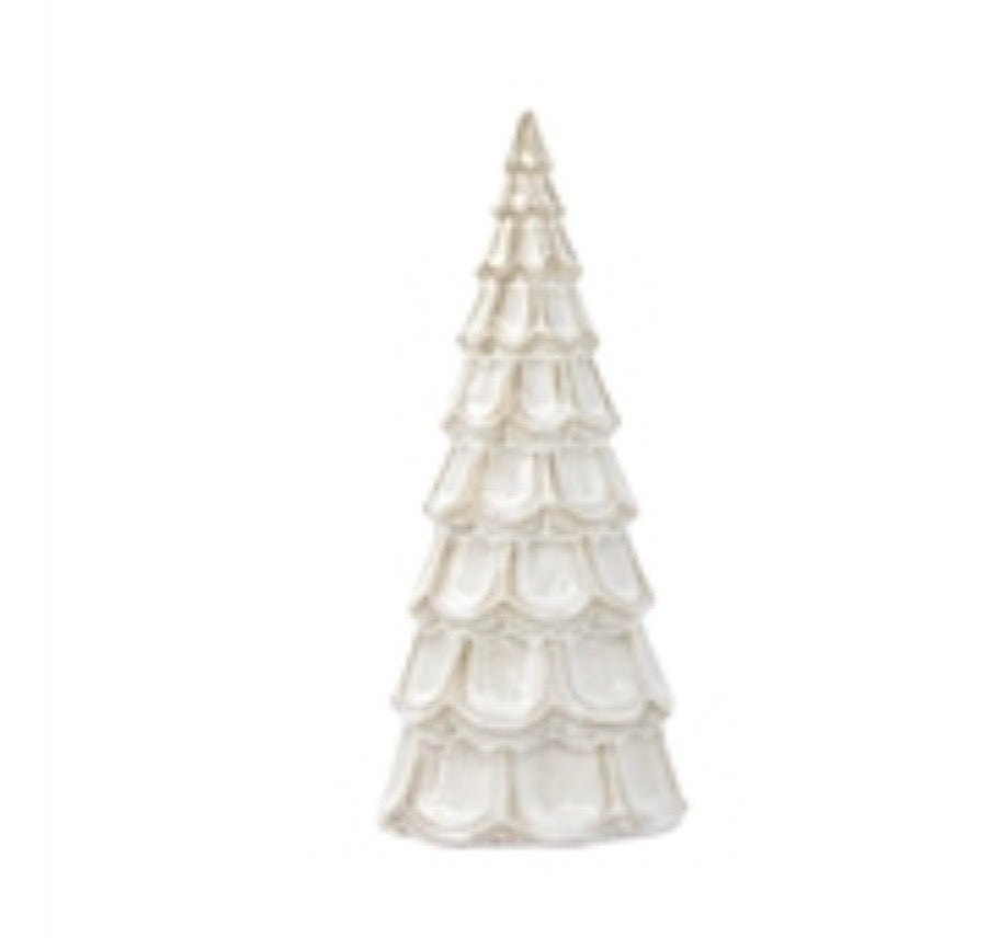 Porcelain White Trees