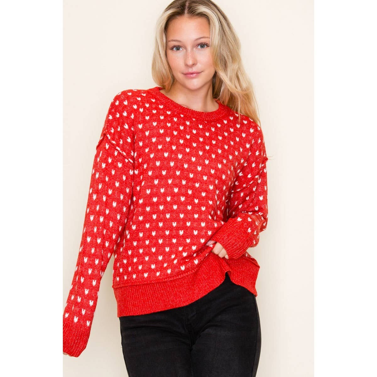 Mini Heart Sweater