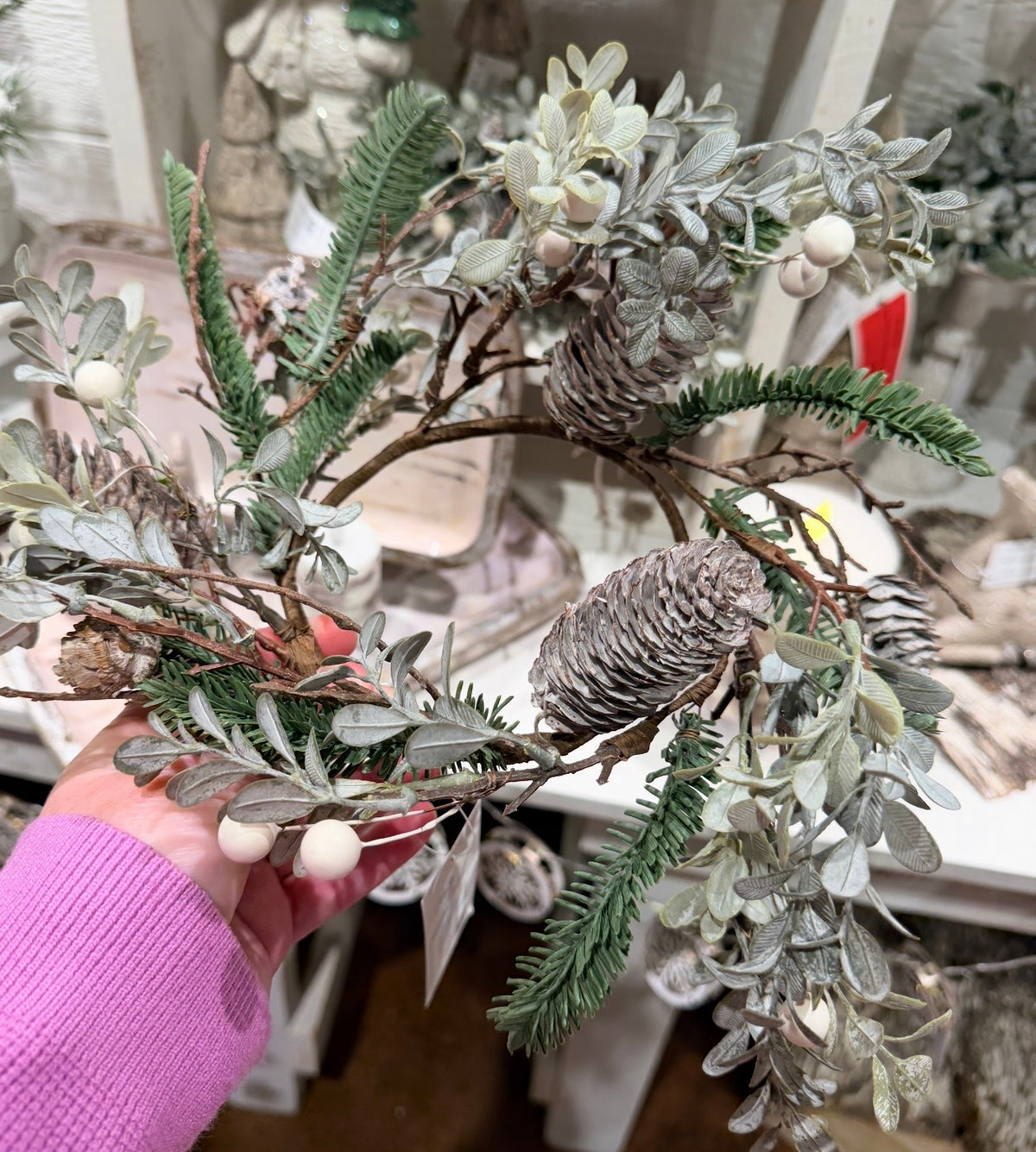 Hemlock & Pine Candle Ring