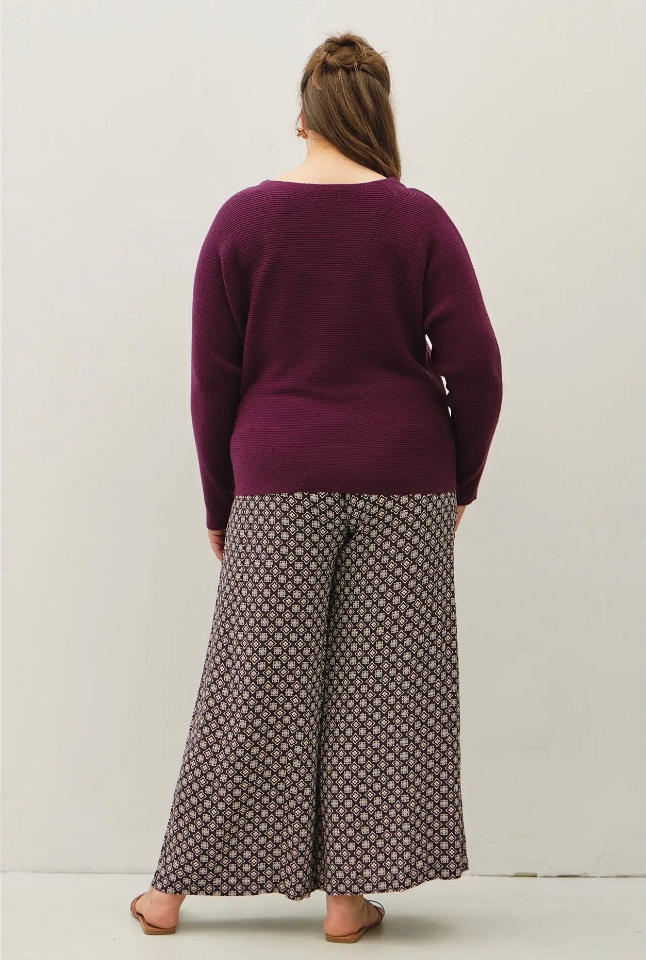 Curvy Shelby Dolman Sleeve Sweater