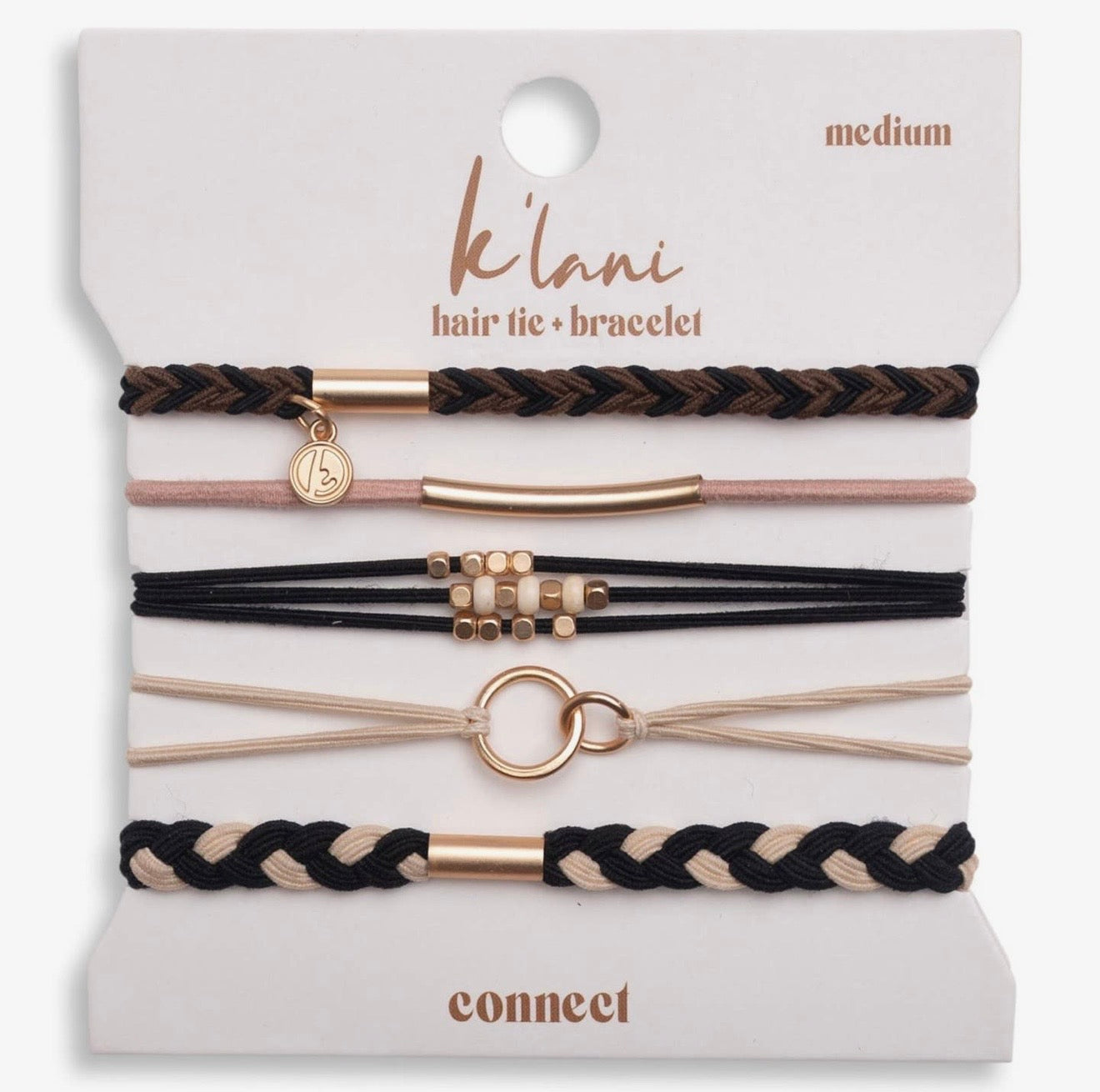 "Connect" Hair Tie Bracelets