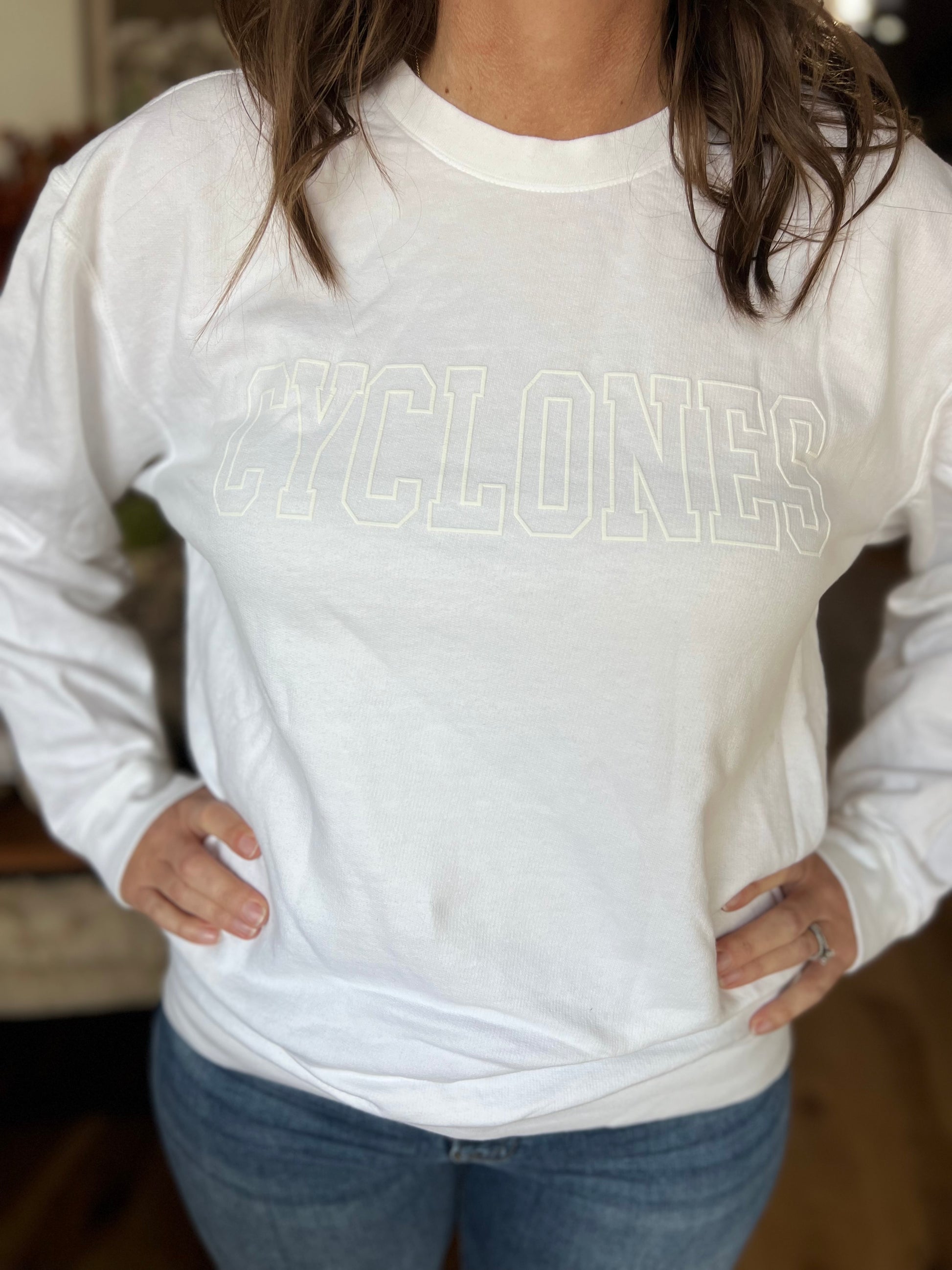 Cyclones Puff Sweatshirt